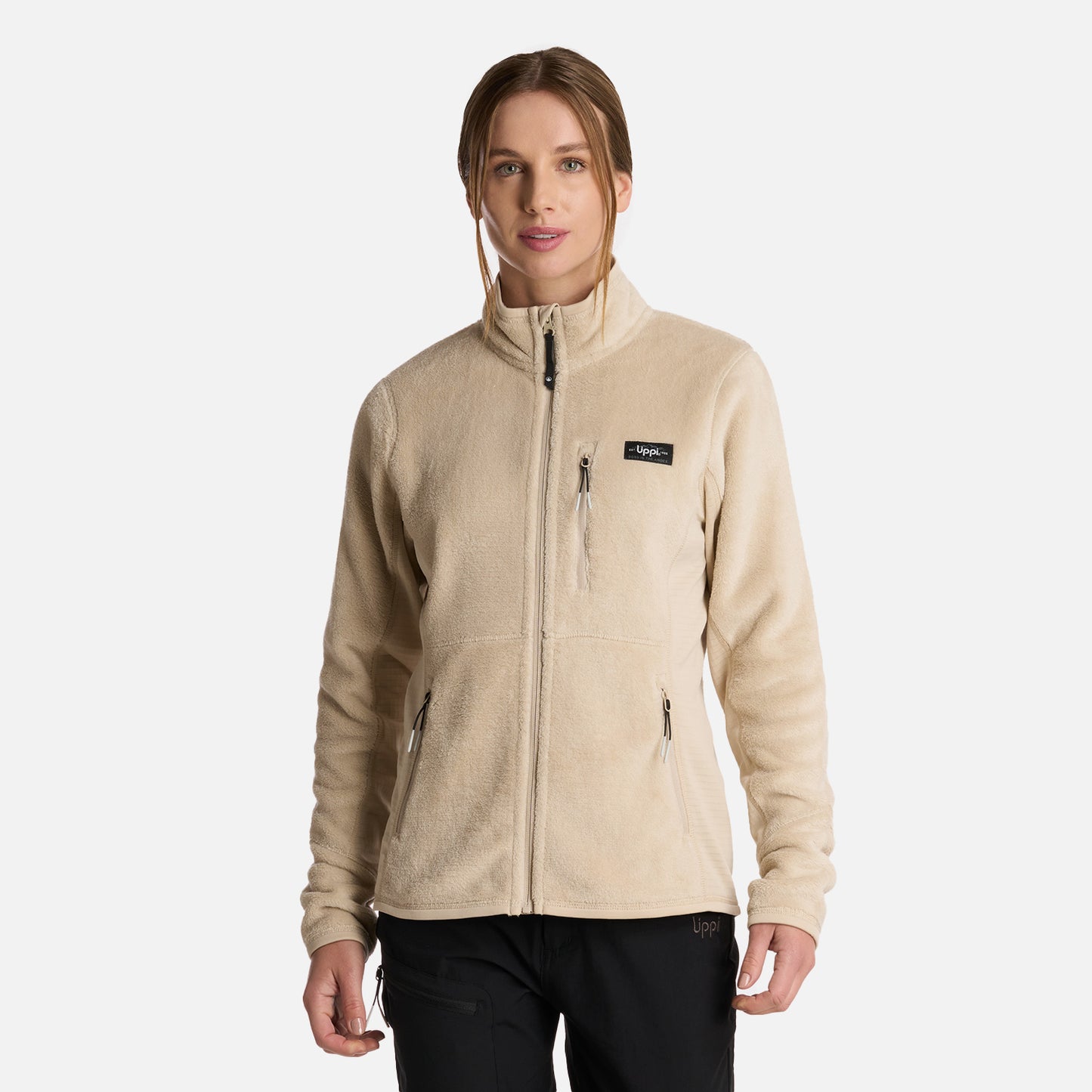 Polar Mujer Numan Shaggy-Pro Jacket Crudo Lippi
