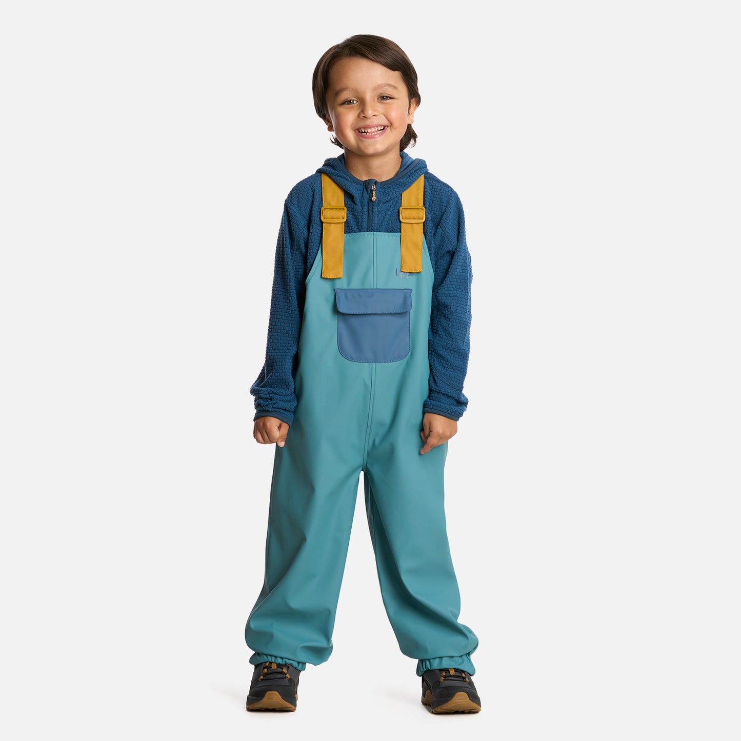 Pantalón Niño Muddy B-Dry Overalls Turquesa Oscuro Lippi
