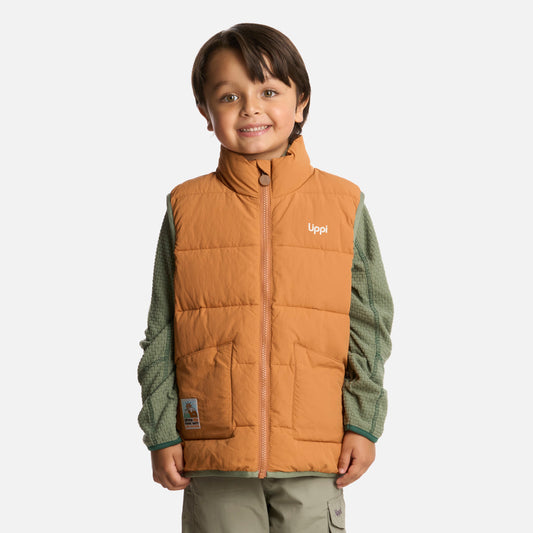 Chaqueta Niño Kingfisher Steam-Pro Vest Jacket Camel Lippi