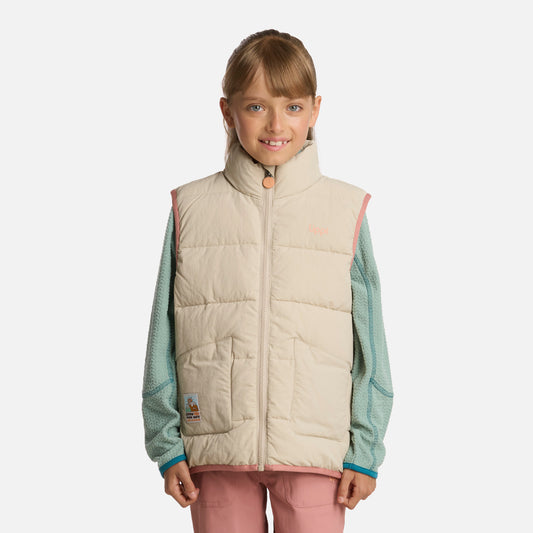 Chaqueta Niña Kingfisher Steam-Pro Vest Jacket Beige Lippi