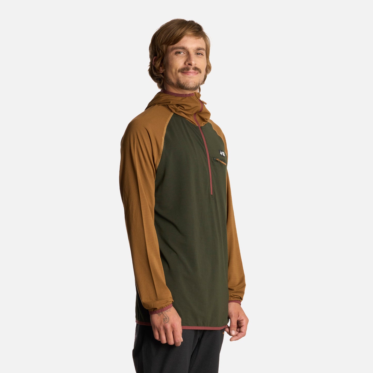 Polerón Hombre Taina Pro Verde Militar Haka Honu