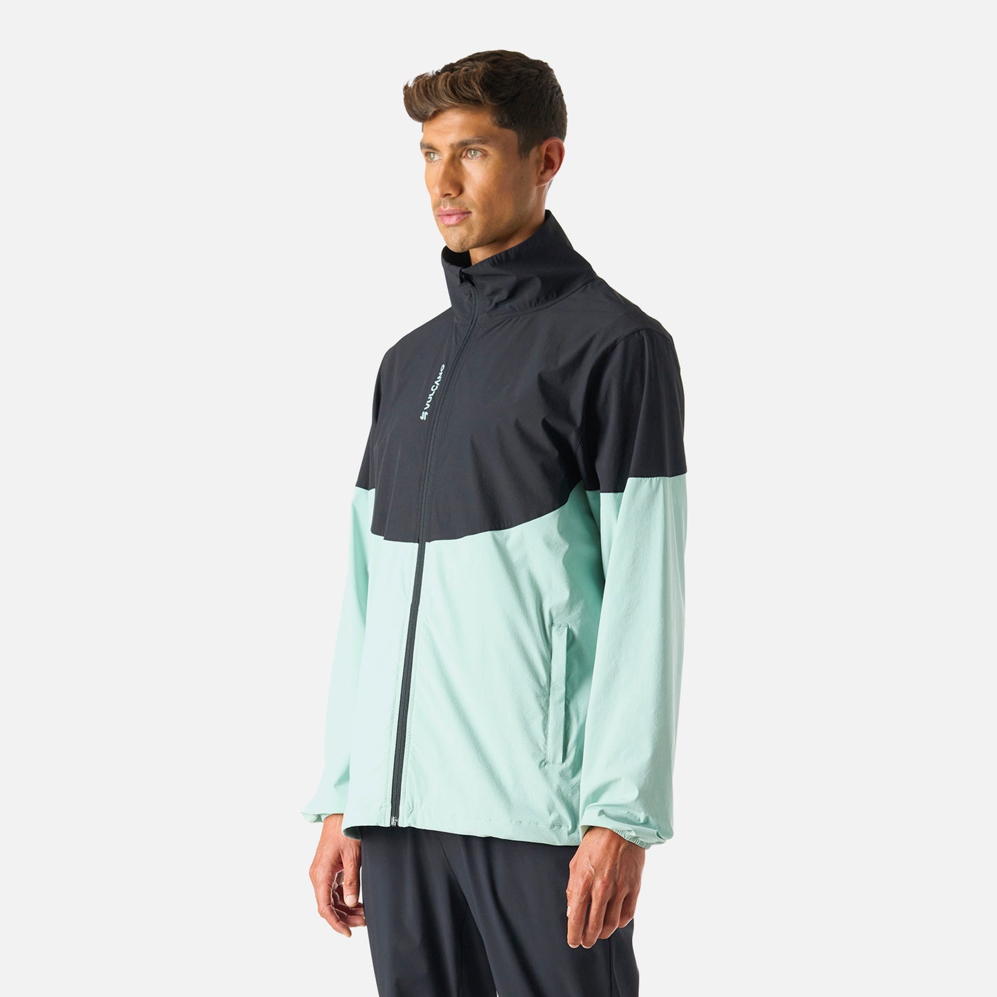 Chaqueta Hombre Tempo Full Zip Windbreaker Jacket Jade Vulcano