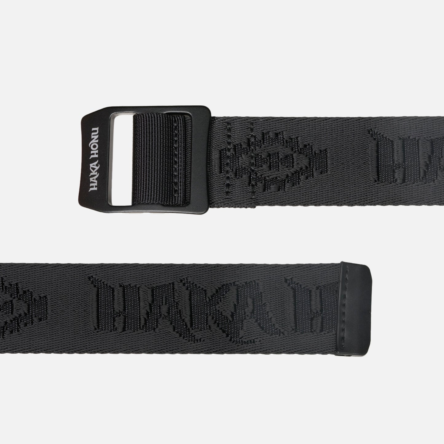Cinturón Unisex Afirmalos Negro Haka Honu