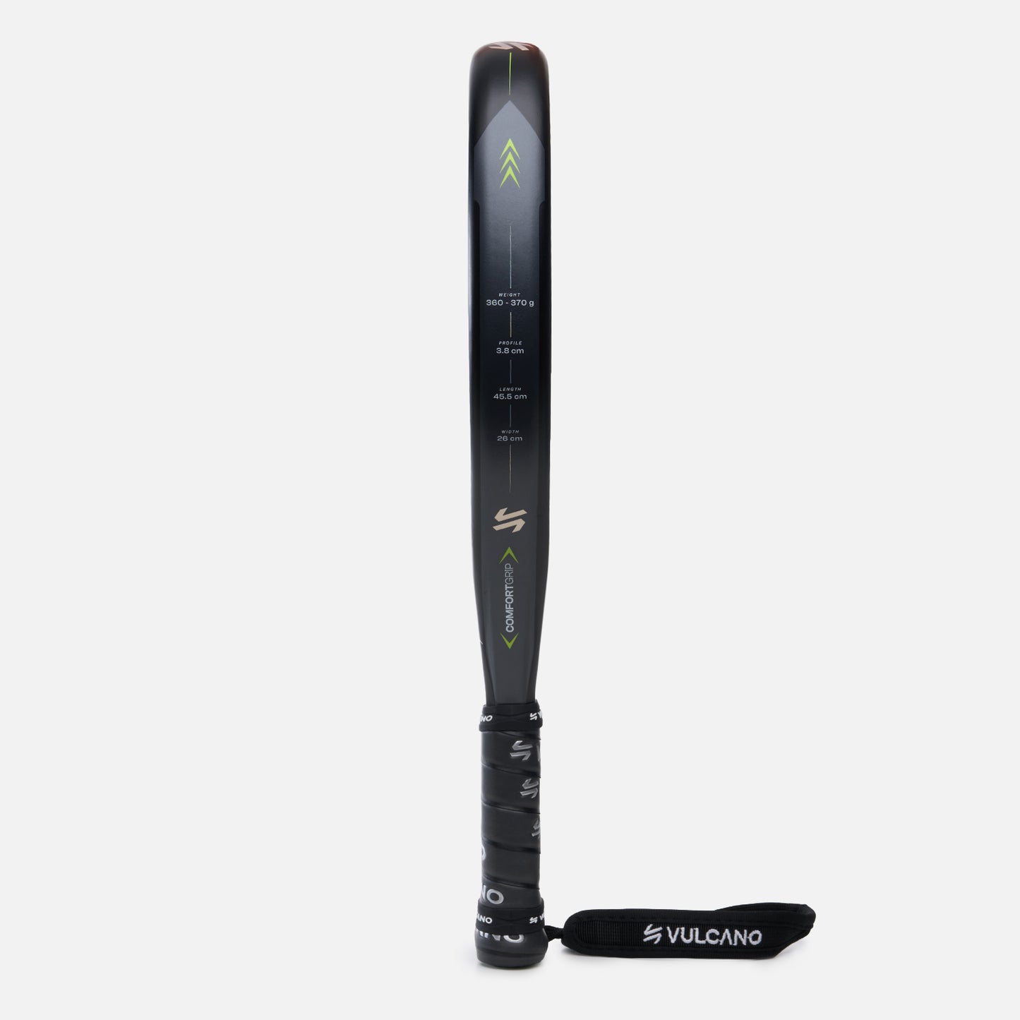 Pala Mainshock Padel Racket Negro Vulcano
