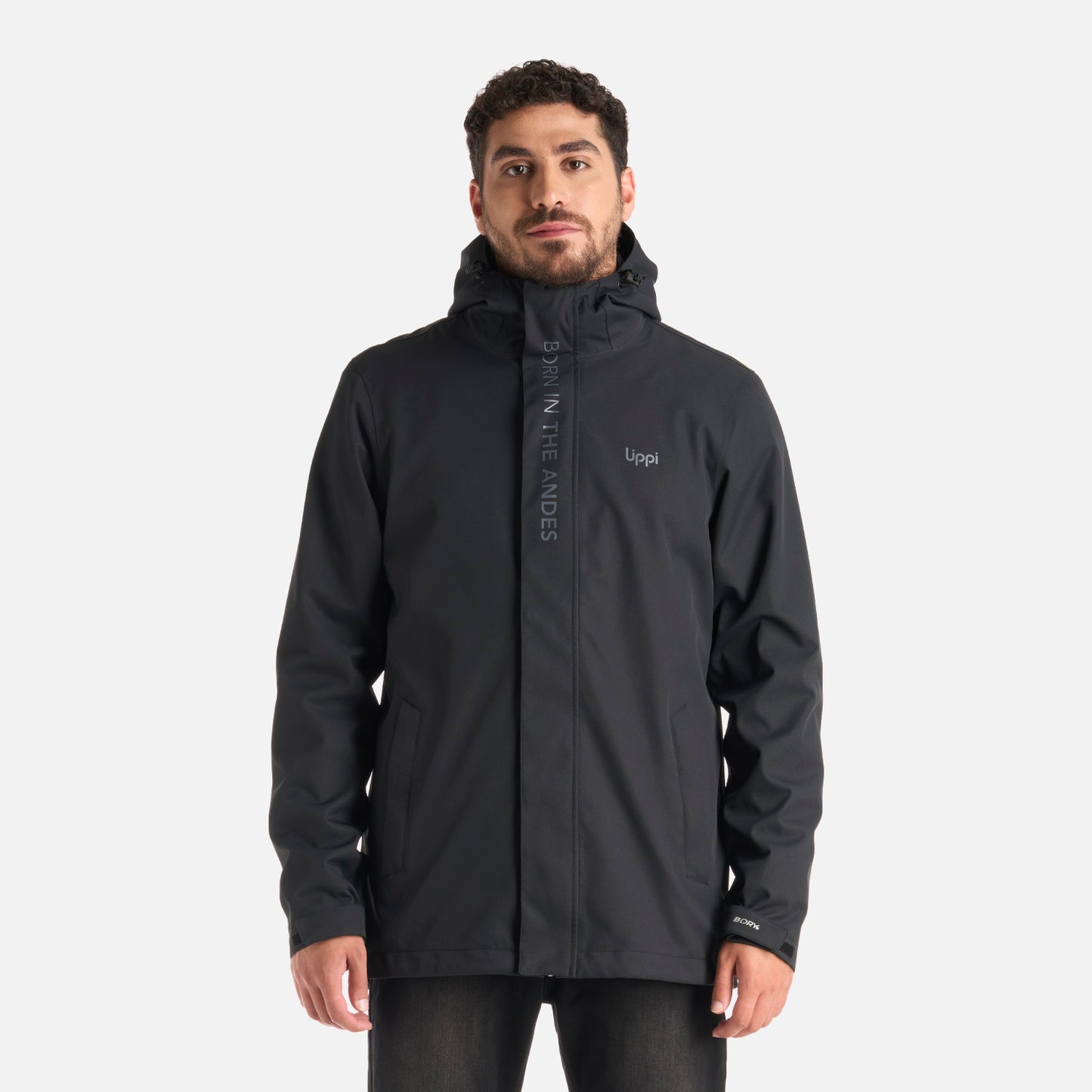 Chaqueta Hombre Nexus Fusion-3 B-Dry Jacket Negro Lippi