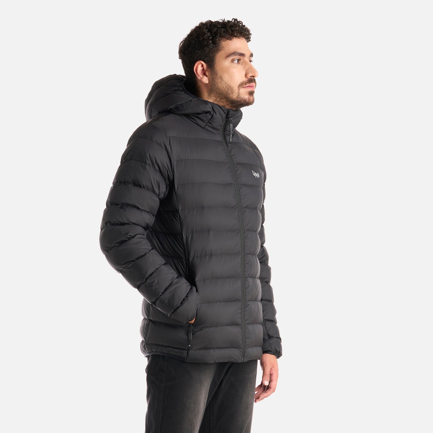 Chaqueta Hombre Vertex Down Hoody Jacket Negro Lippi