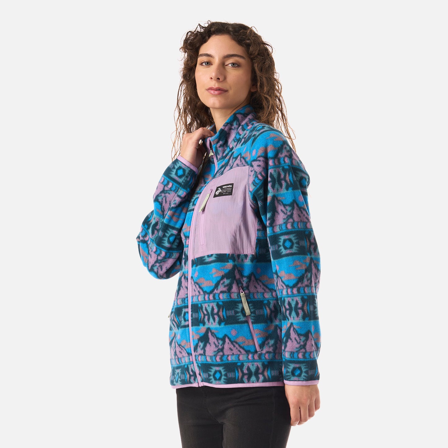 Polar Mujer Ruil Print Celeste Haka Honu