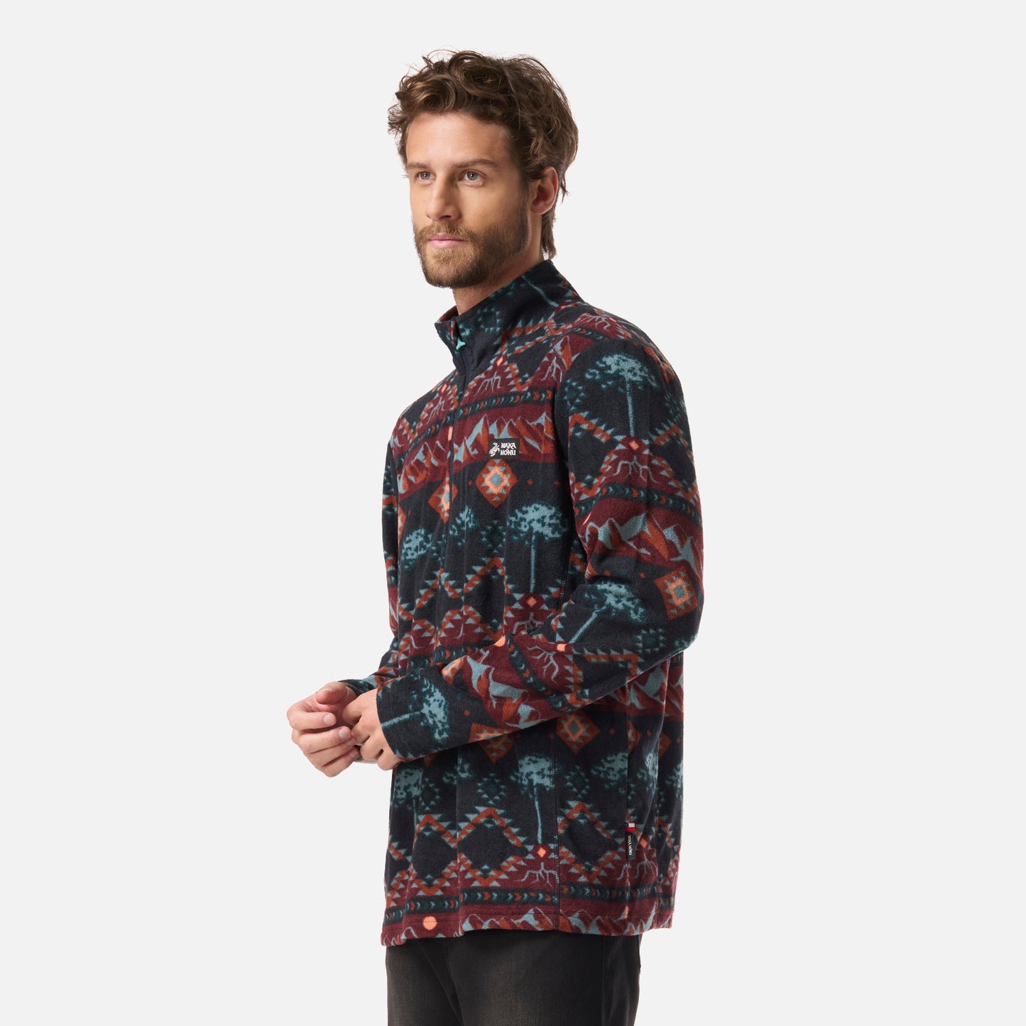 Polar Hombre Asegurao Print Azul Noche Haka Honu