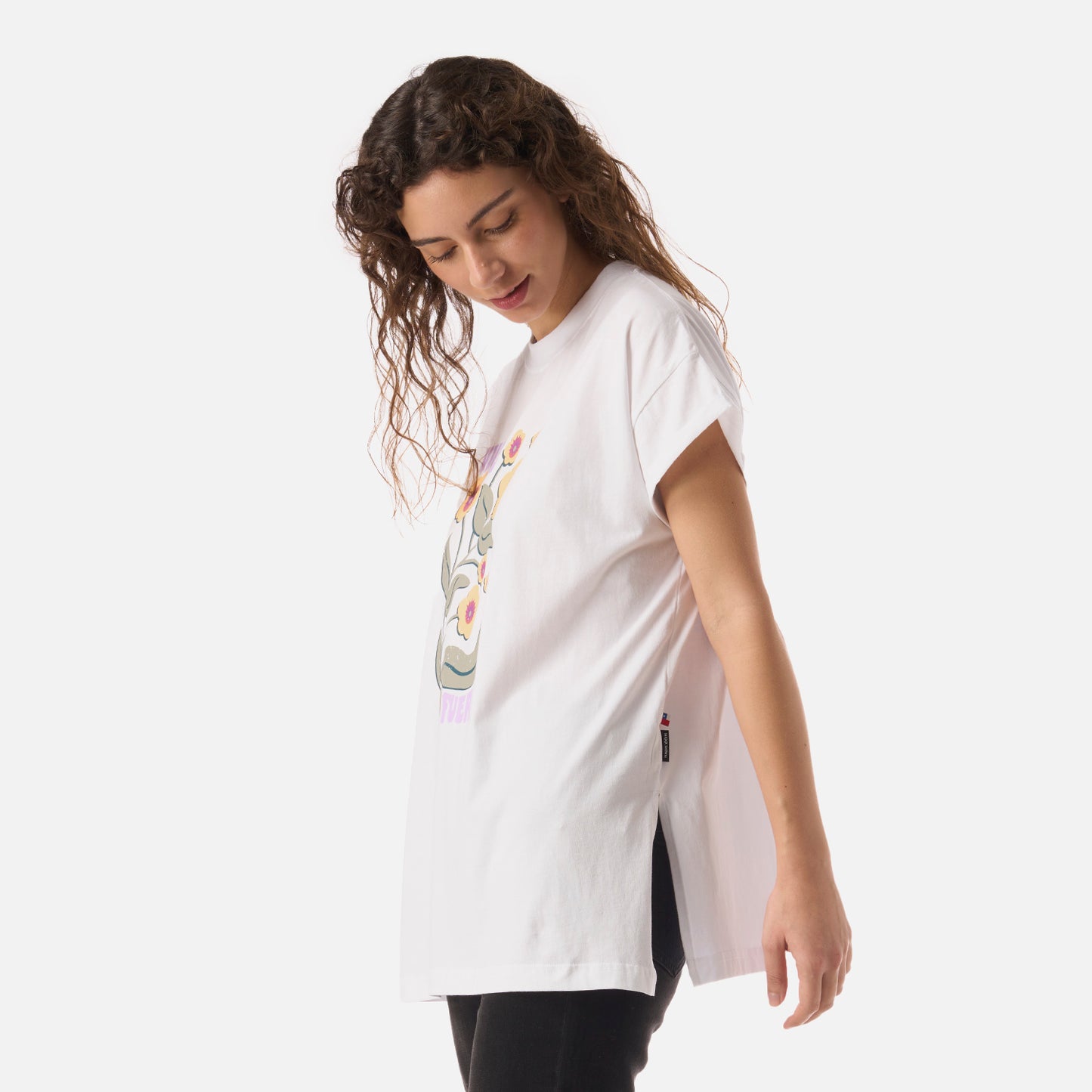 Polera Mujer Garza Blanco Haka Honu