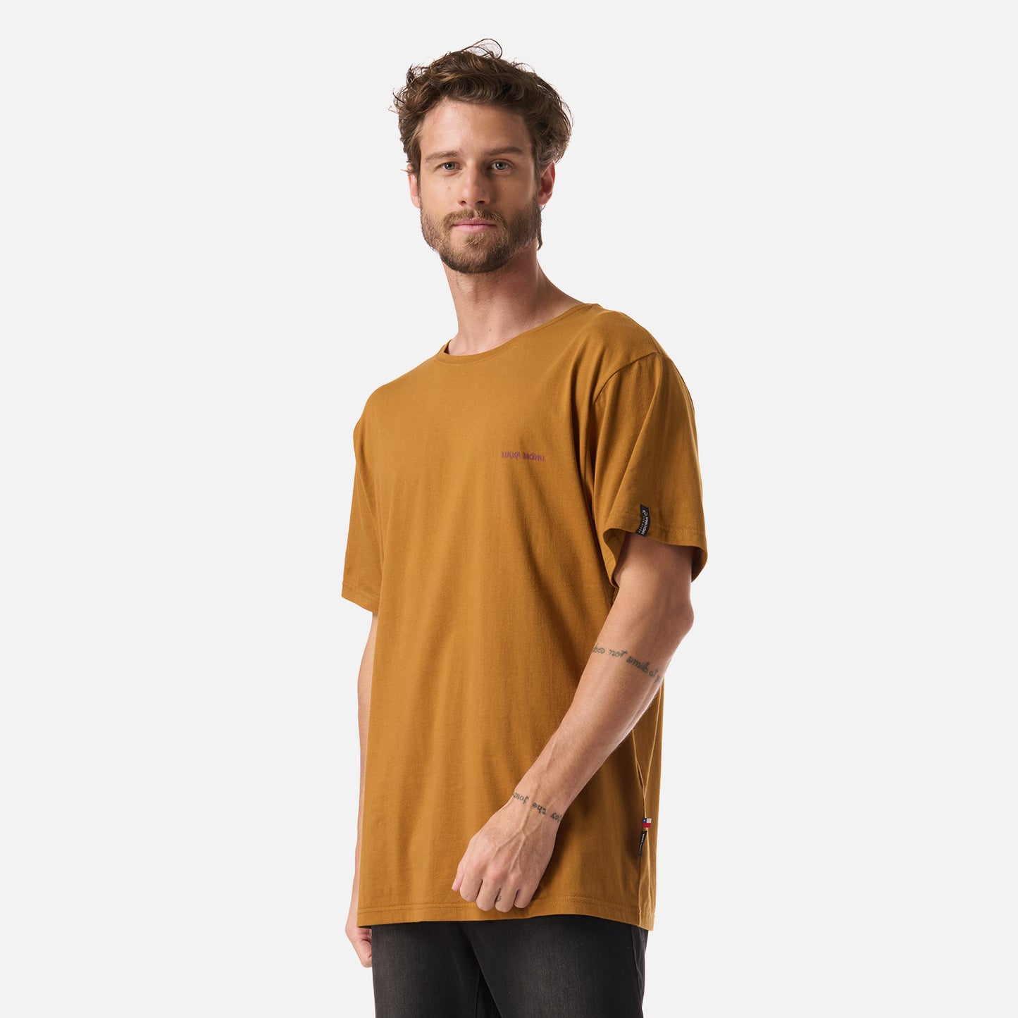 Polera Hombre Haka Mostaza Haka Honu