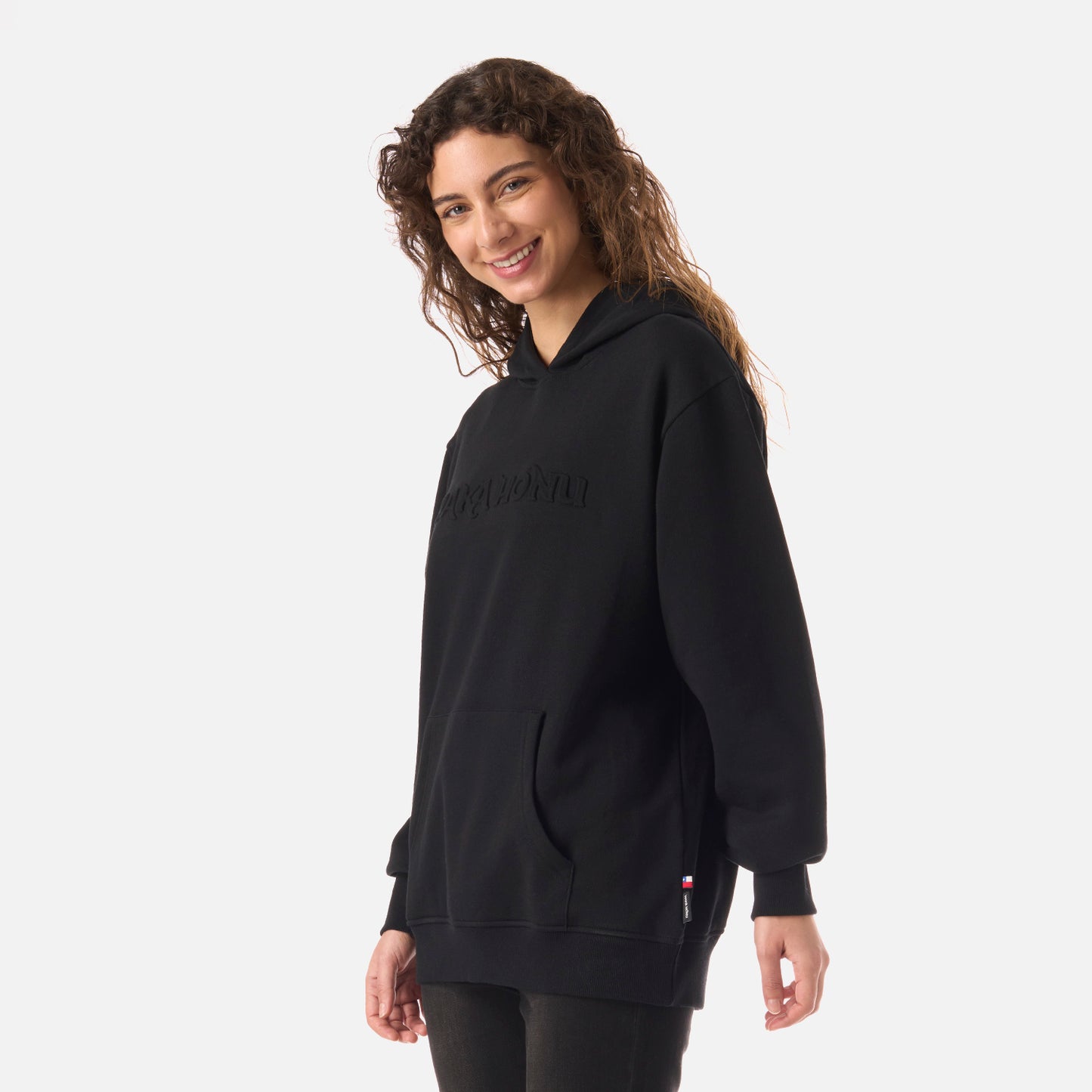 Polerón Mujer Motomami Hoody Negro Haka Honu