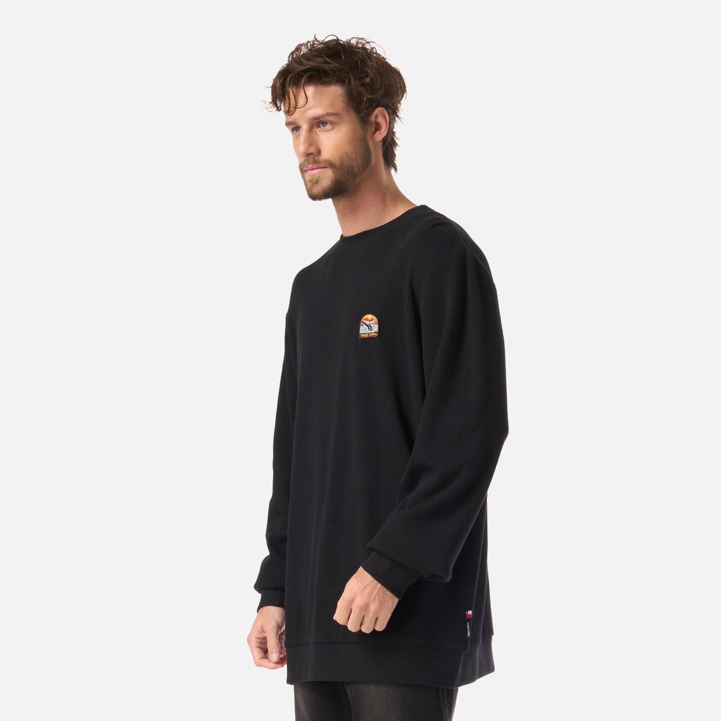 Polerón Hombre Eclipse Negro Haka Honu