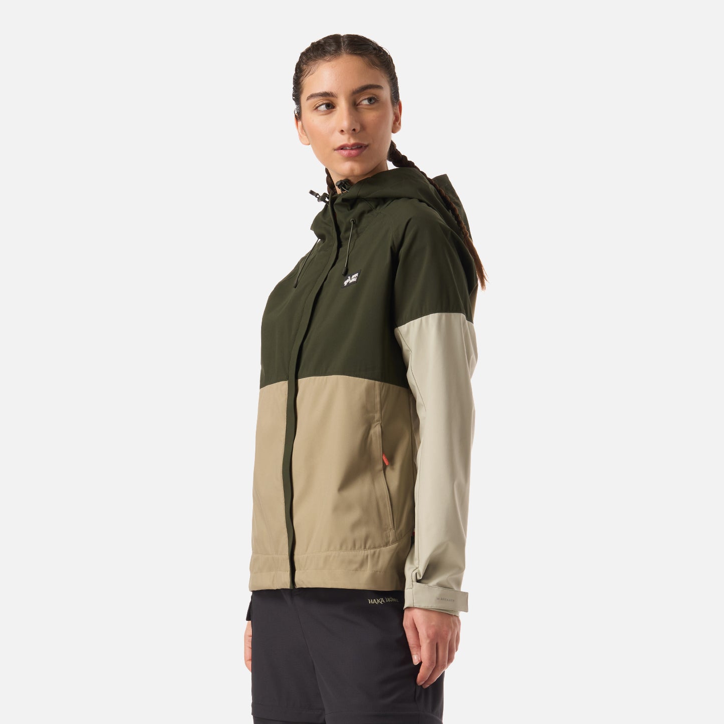 Chaqueta Mujer Terral Verde Militar Haka Honu