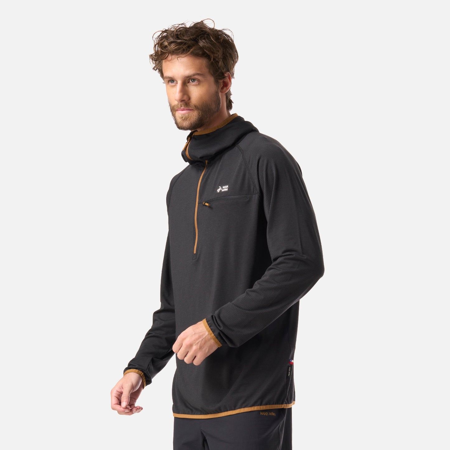 Polerón Hombre Taina Pro Negro Haka Honu