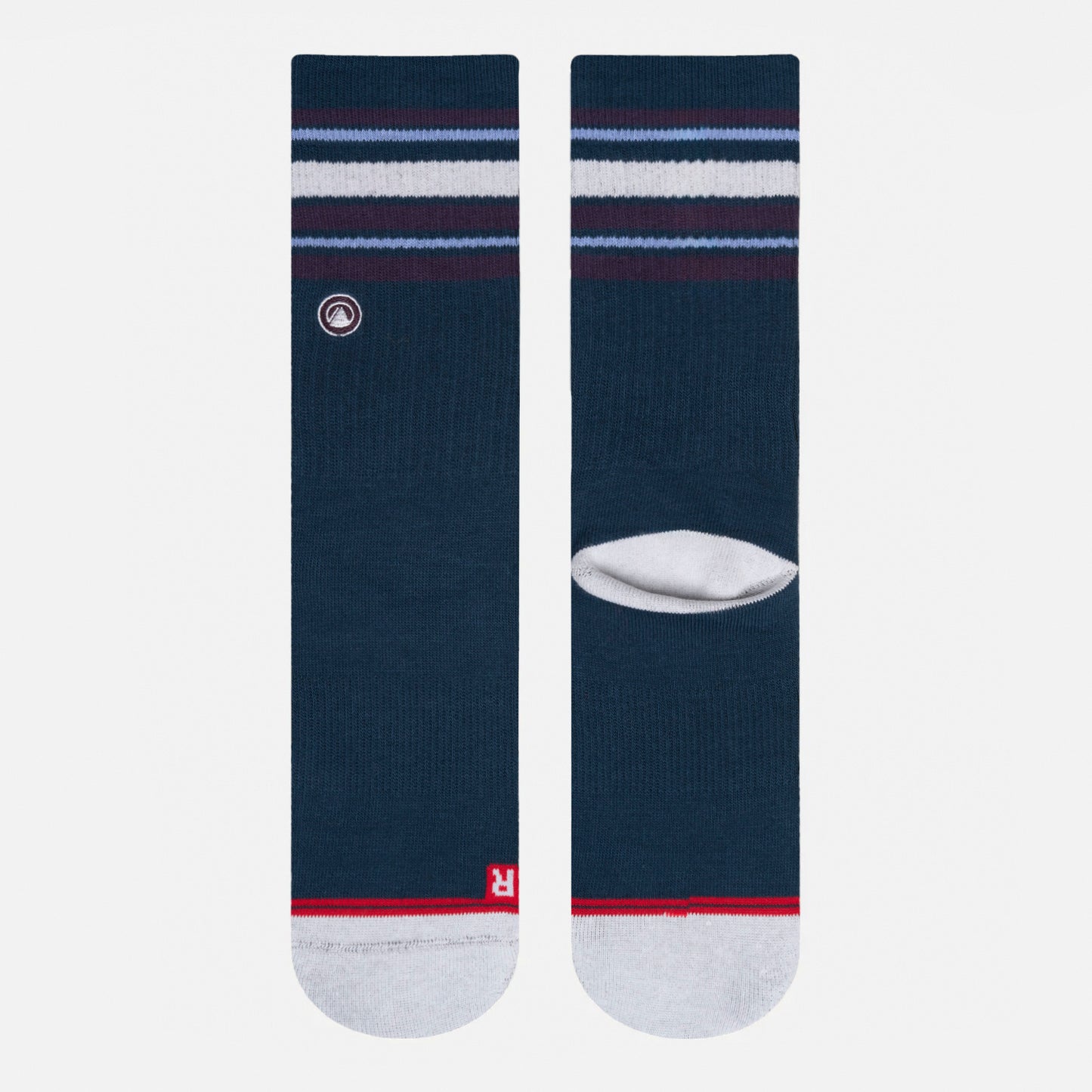 Calcetines Mujer Duo Travel Walk Classic Marfil Azul Marino Lippi
