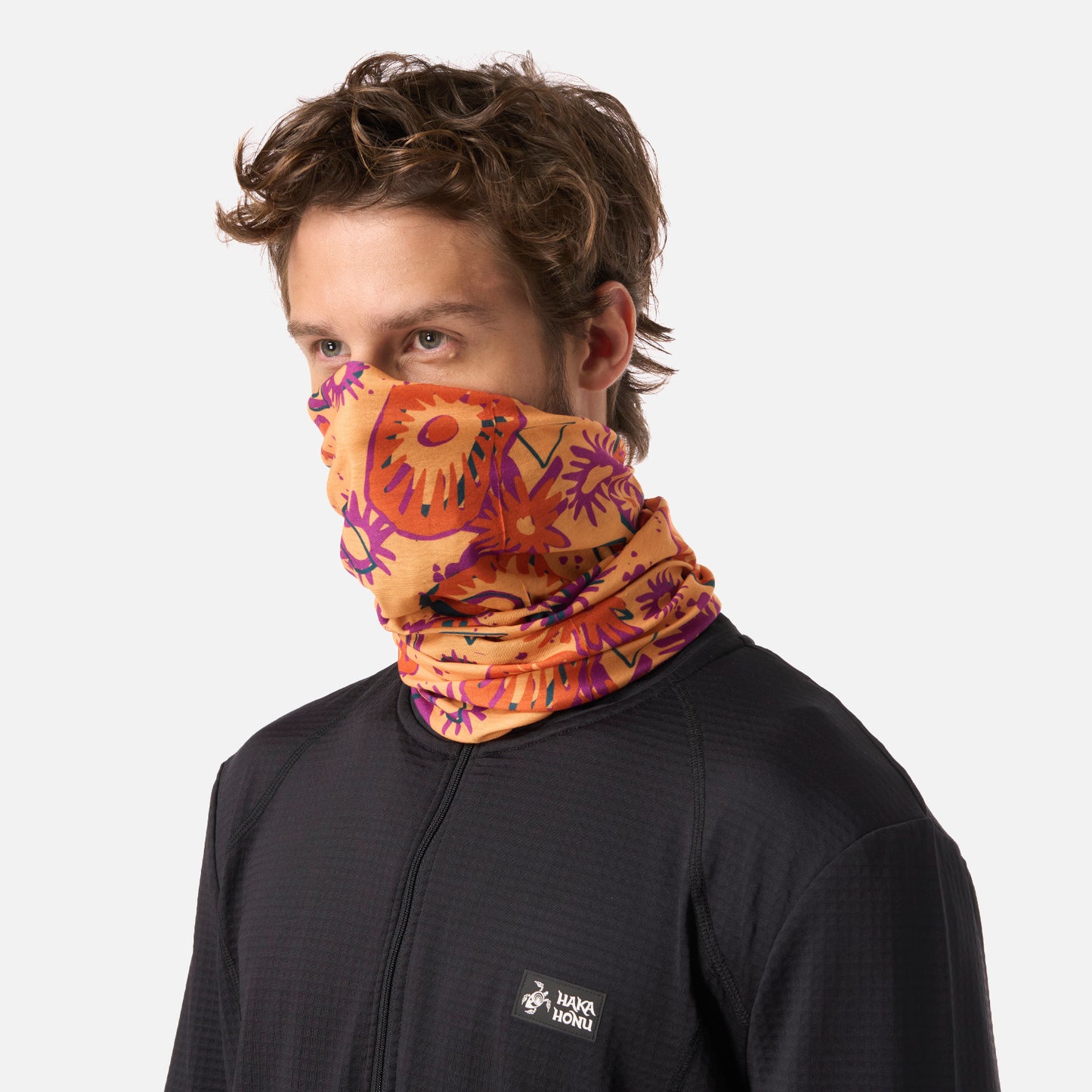 Headex Unisex Arrayan Print Naranja Claro Haka Honu