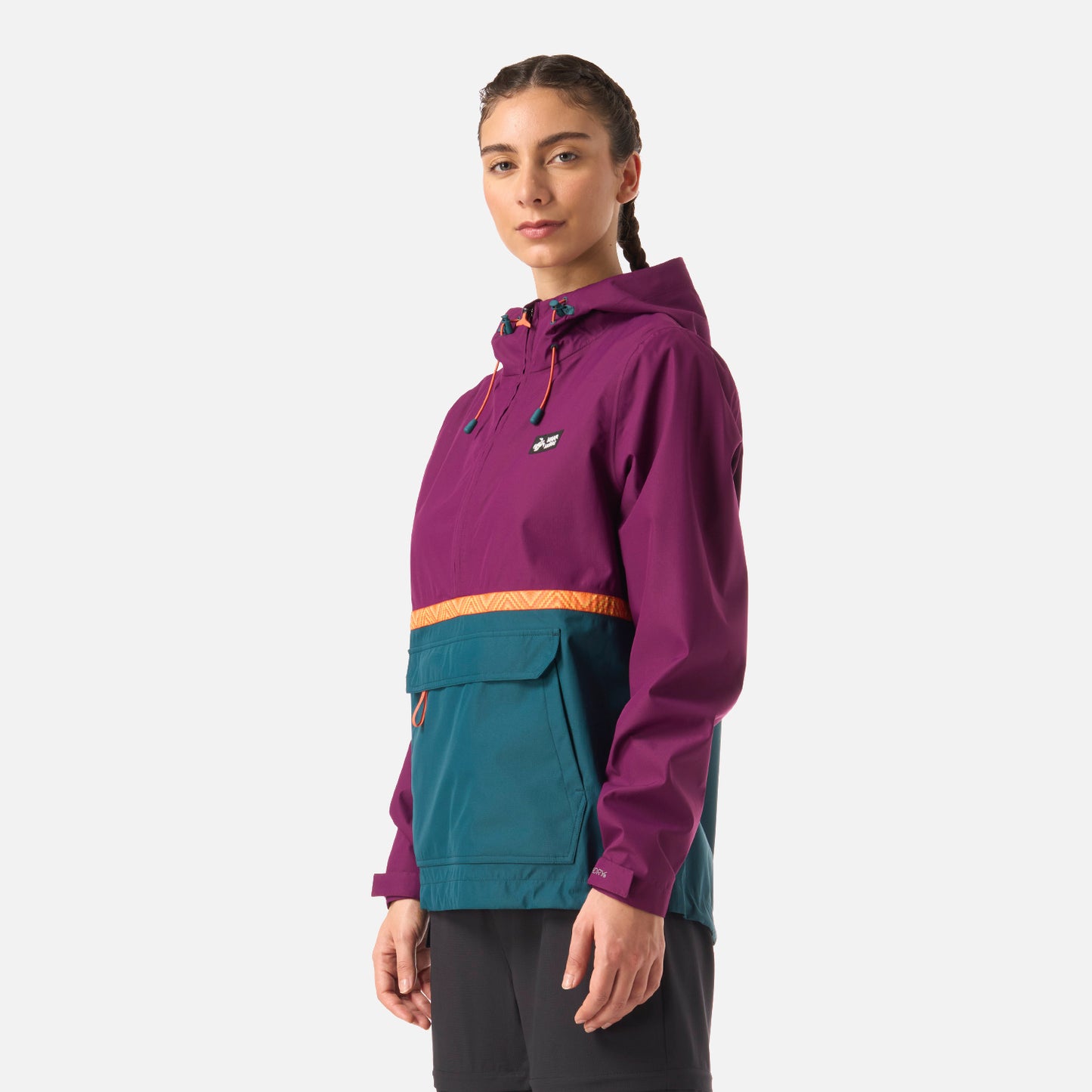 Chaqueta Mujer Viento Norte 14 Zip Purpura Haka Honu