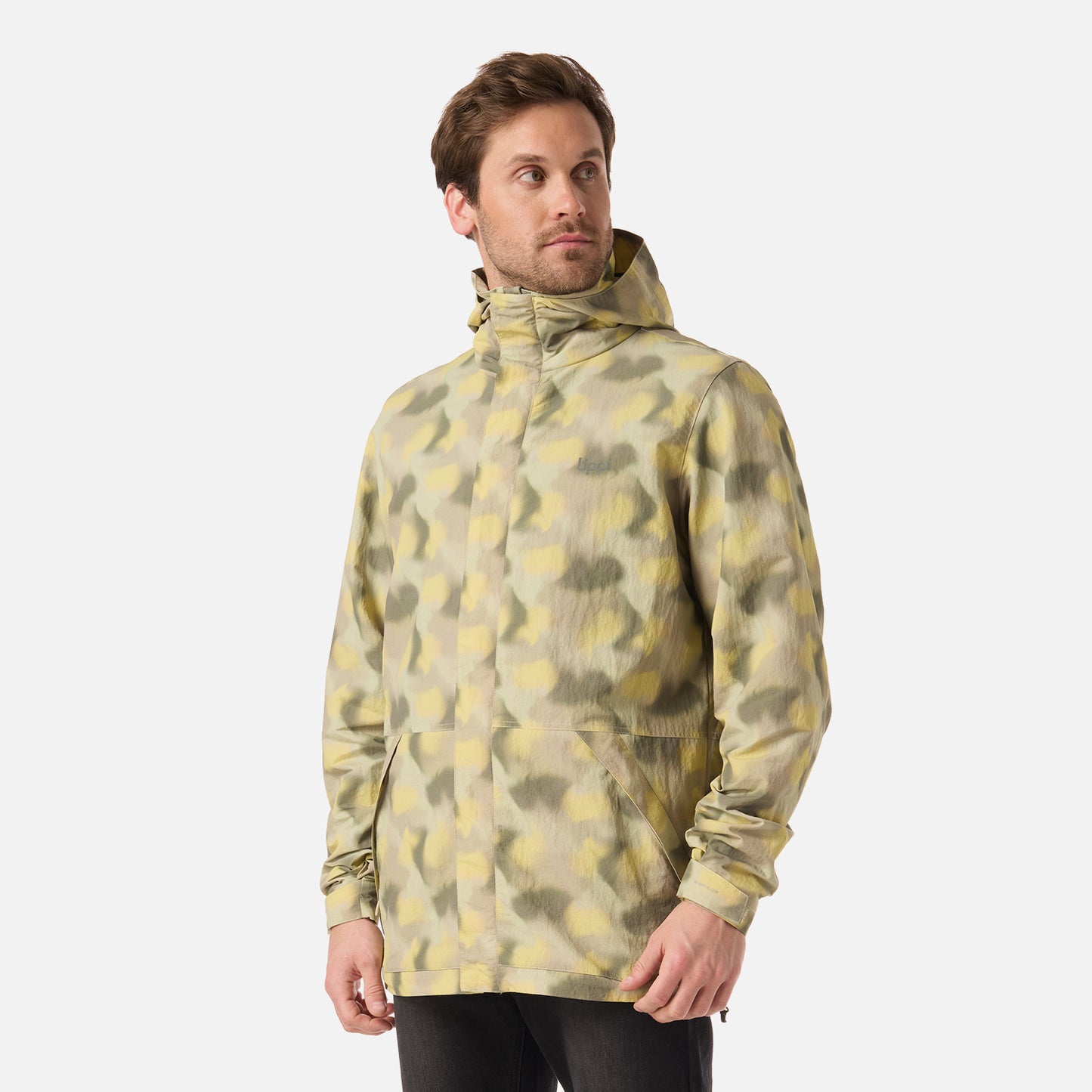 Chaqueta Hombre CityMe WindBreaker Hoody Jacket Print Verde Lippi