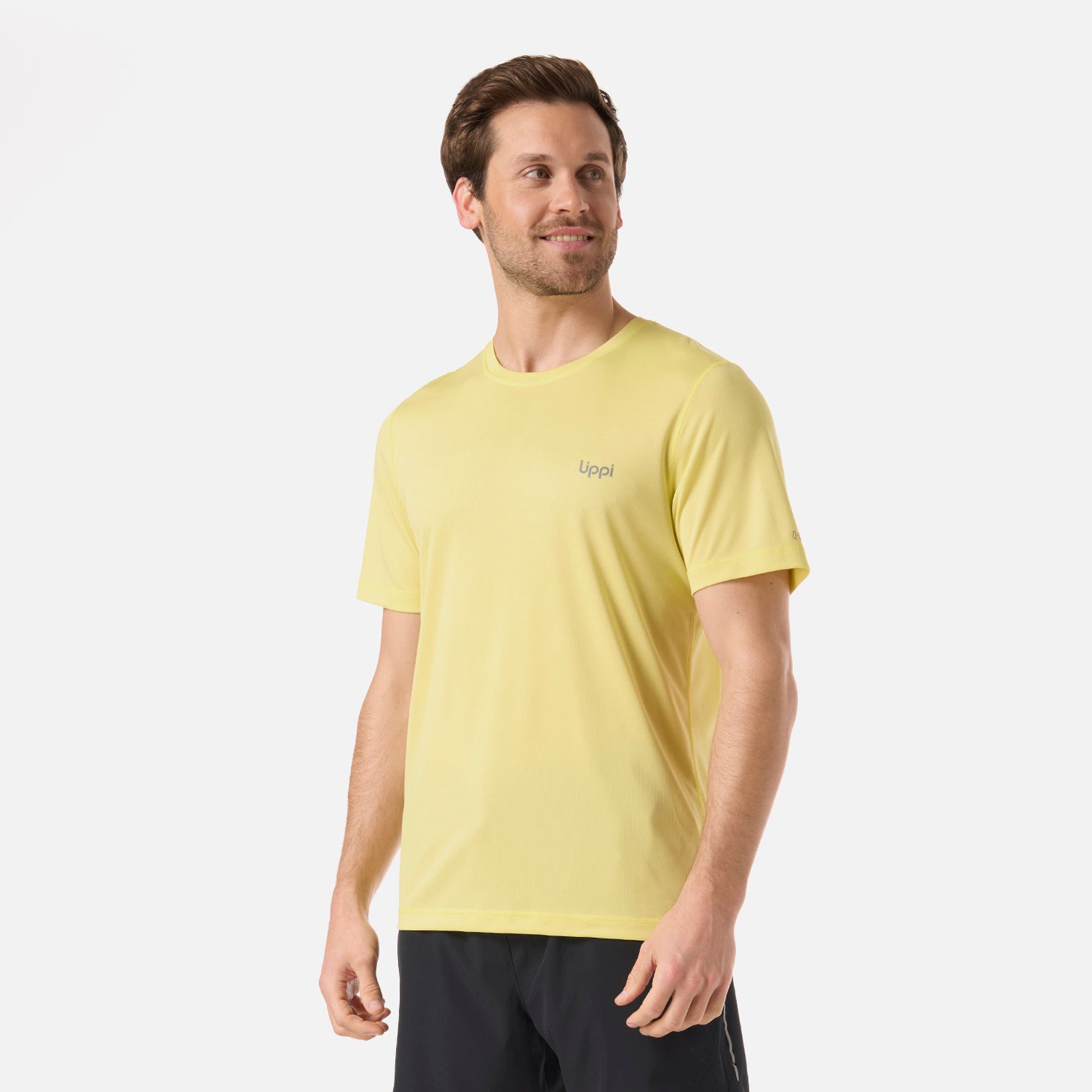 Polera Hombre Core Q-Dry T-Shirt Amarillo Lippi