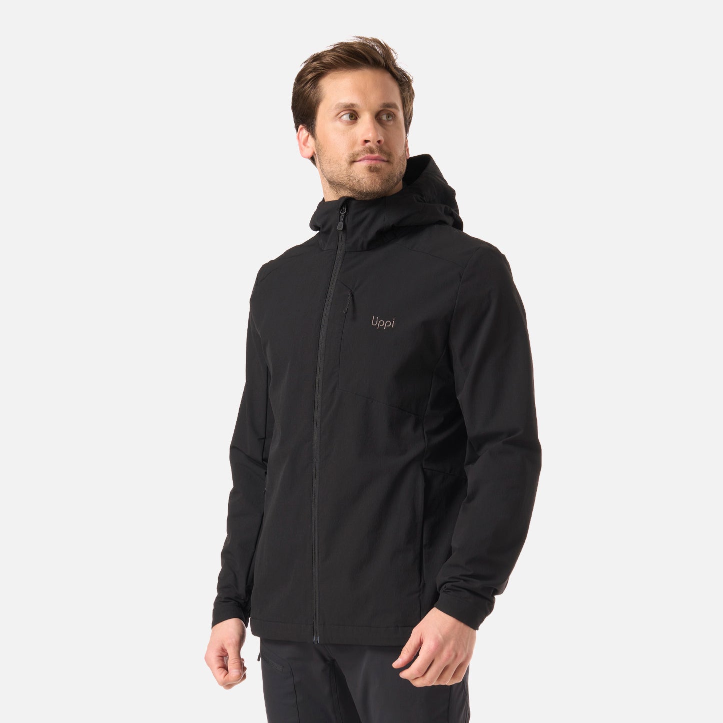 Chaqueta Hombre Wind-Trek Softshell Jacket Negro Lippi