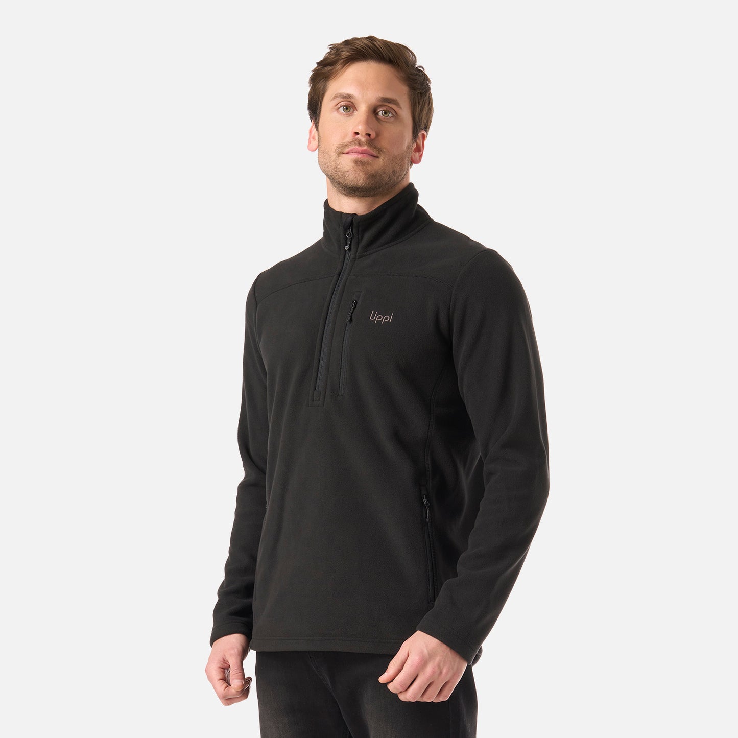 Polar Hombre Paicavi Therm-Pro 1/4 Zip Jacket Negro Lippi