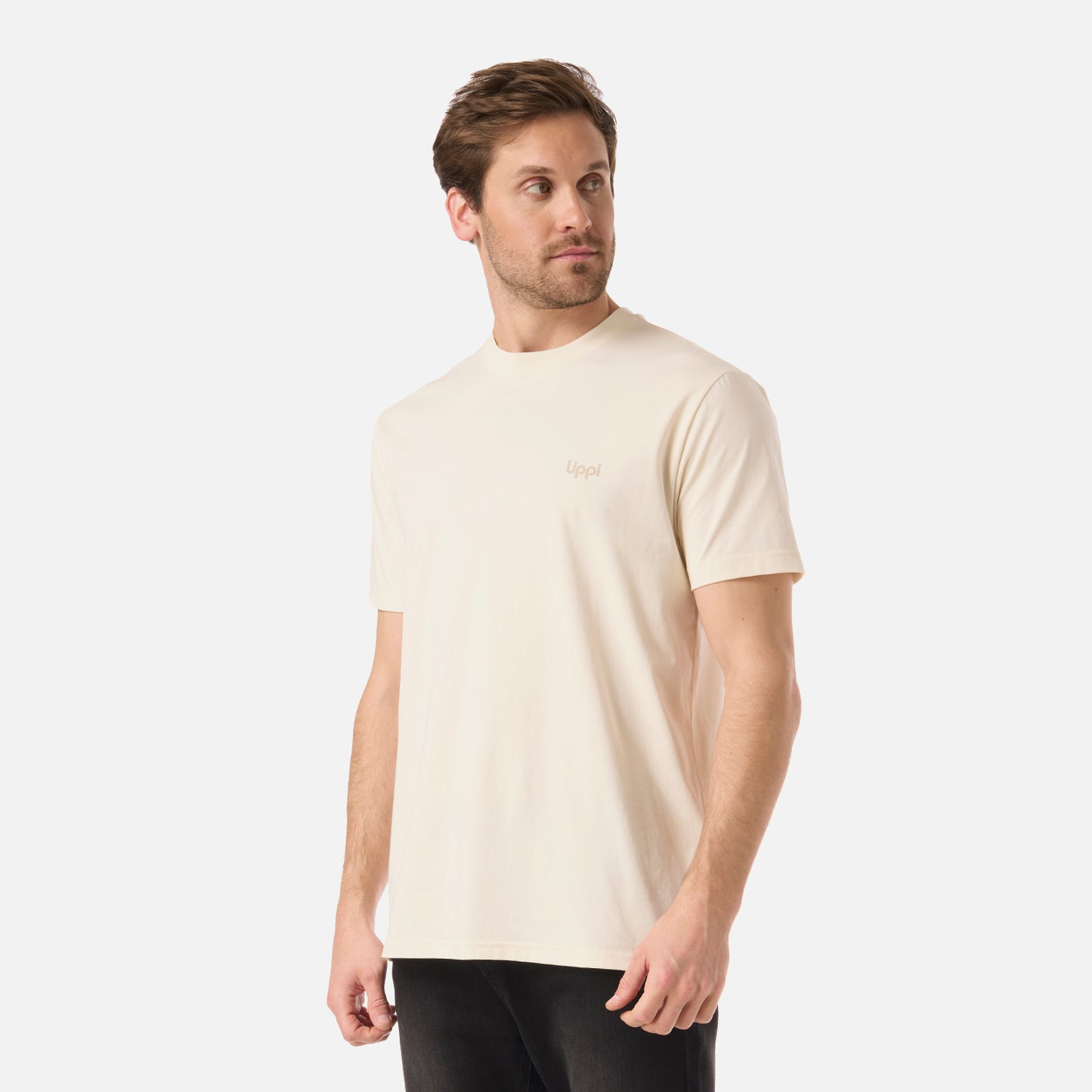 Polera Hombre Green Sorona T-Shirt Crema Lippi