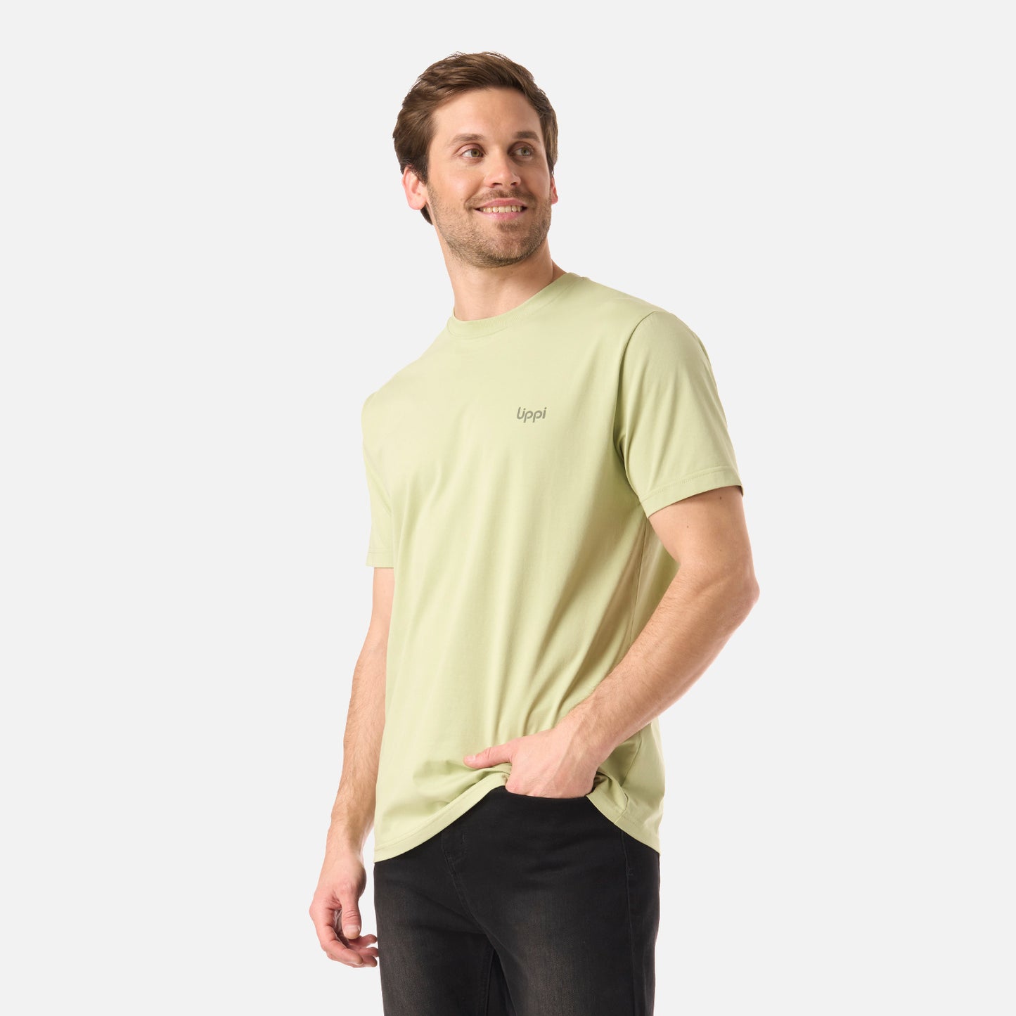 Polera Hombre Green Sorona T-Shirt Verde Manzana Lippi