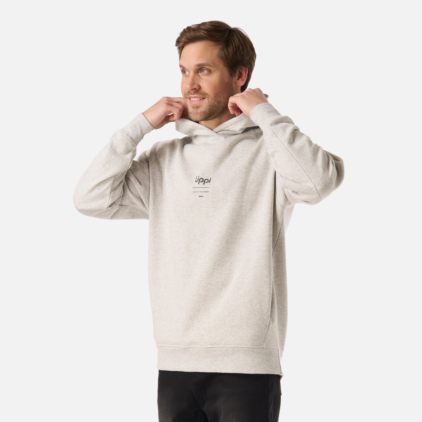 M Ulmo Light Hoody Sweatshirt Lippi Gris Claro Melange XL