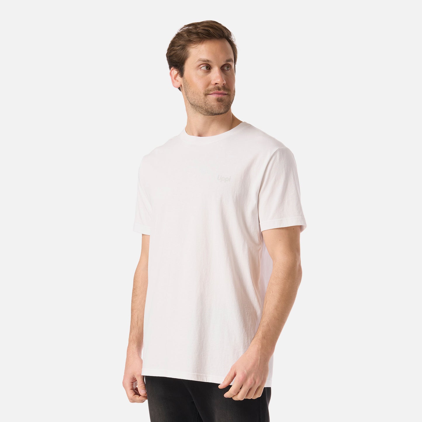 Polera Hombre Mountain Vibes T-Shirt Blanco Lippi