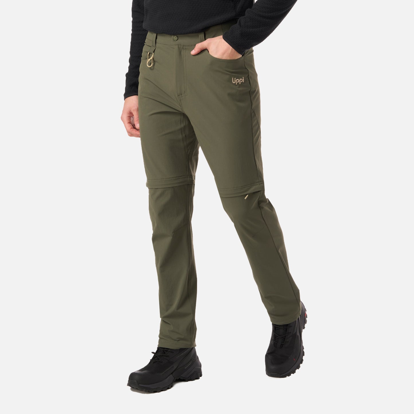 Pantalón Hombre Lennox Q-Dry Mix-2 Pants Verde Musgo Lippi