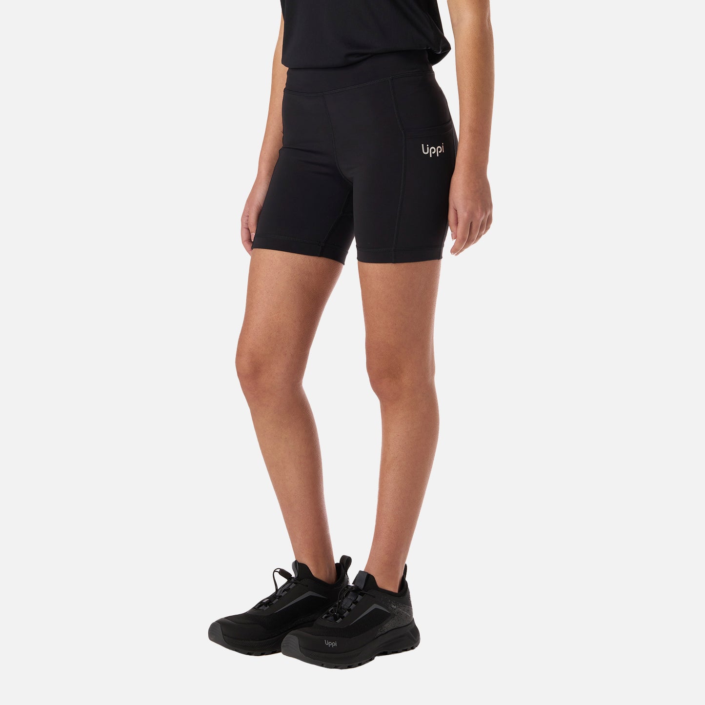 Calza Teen Girl In-Action Sport Short Leggings Negro Lippi