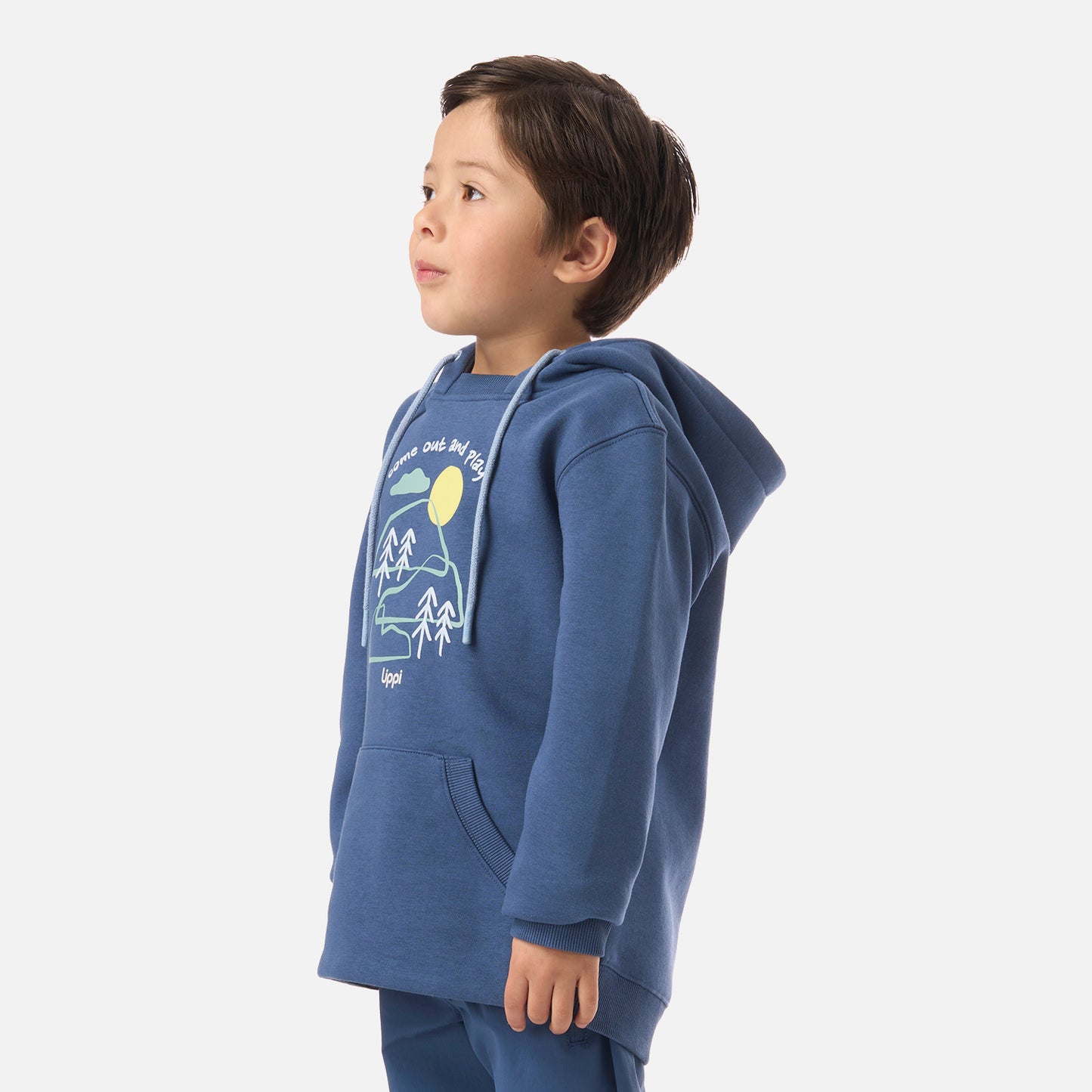 Polerón Niño Insigne Hoody Sweatshirt Azul oscuro Lippi