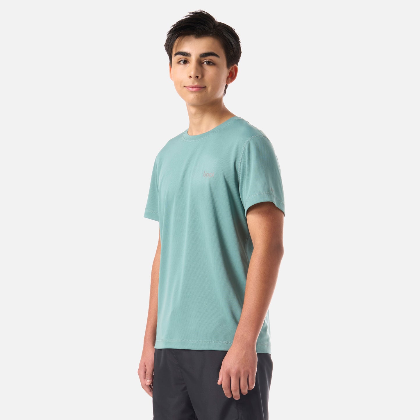 Polera Teen Boy Core Q-Dry T-Shirt Turquesa Lippi