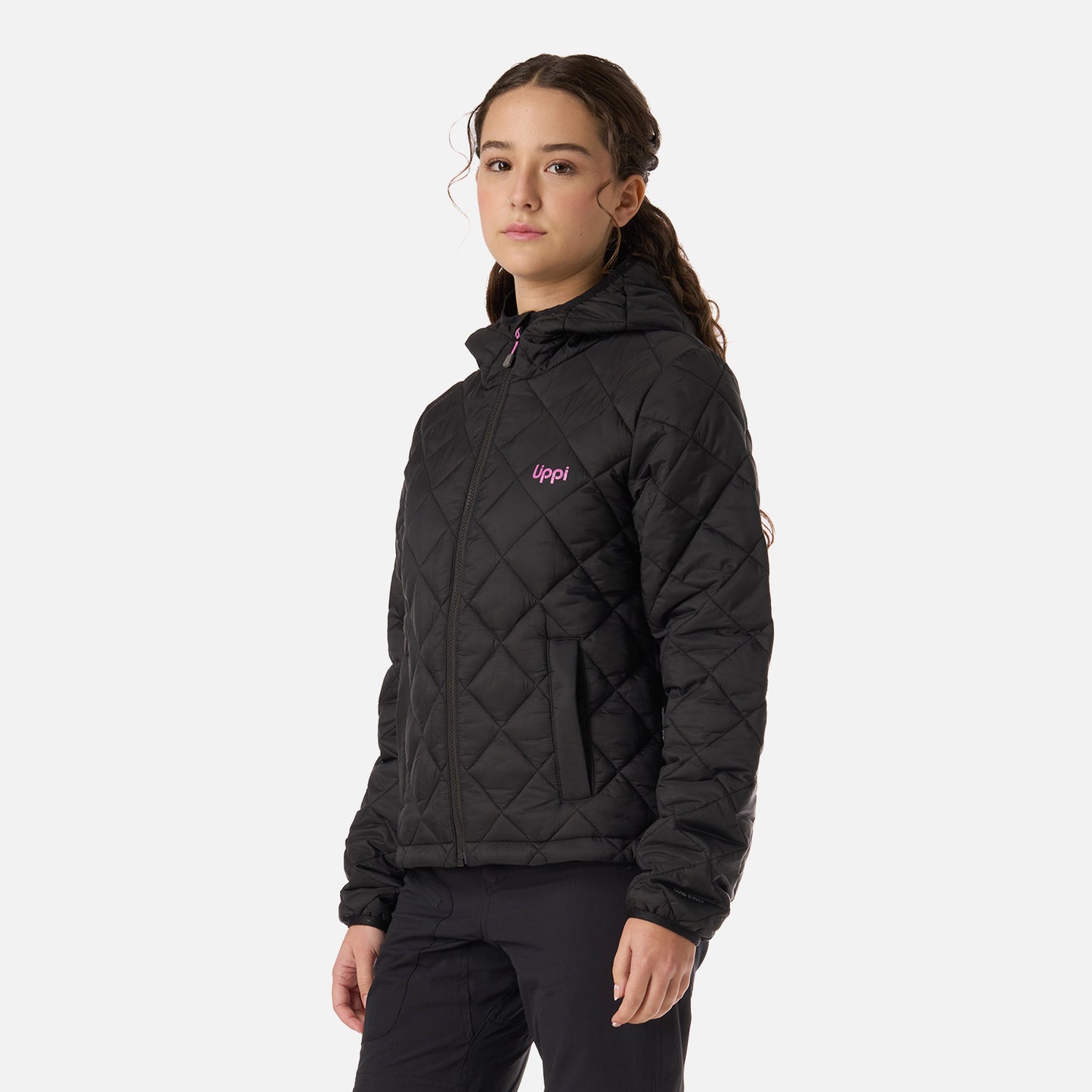 Chaqueta Teen Girl All Summer Steam-Pro Hoody Jacket Negro Lippi
