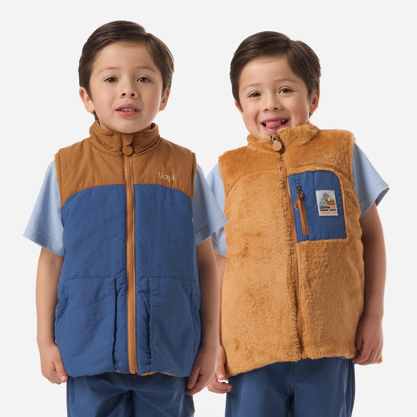 Polar Niño Campfire 2-Faces Jacket Café Claro Lippi