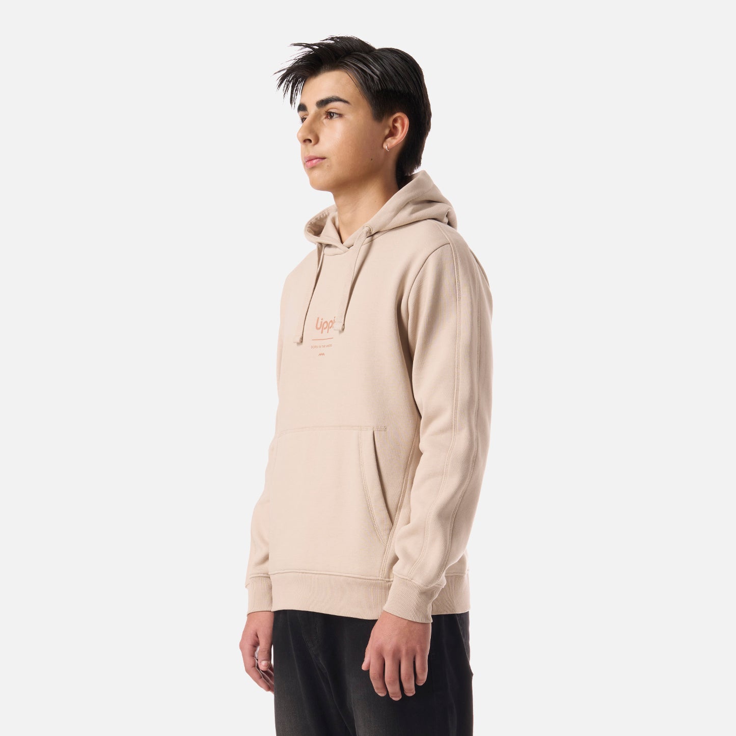 Polerón Teen Boy Ulmo Mid Point Hoody Sweatshirt Beige Lippi