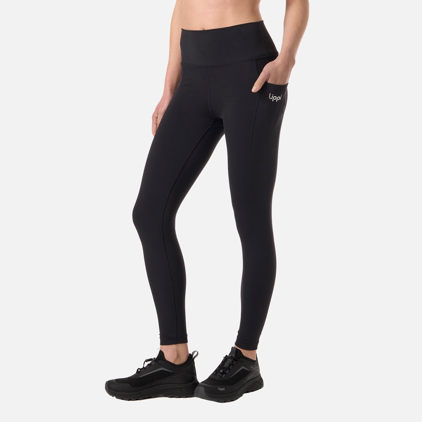 Calza Mujer In-Action Sport Leggings Negro Lippi