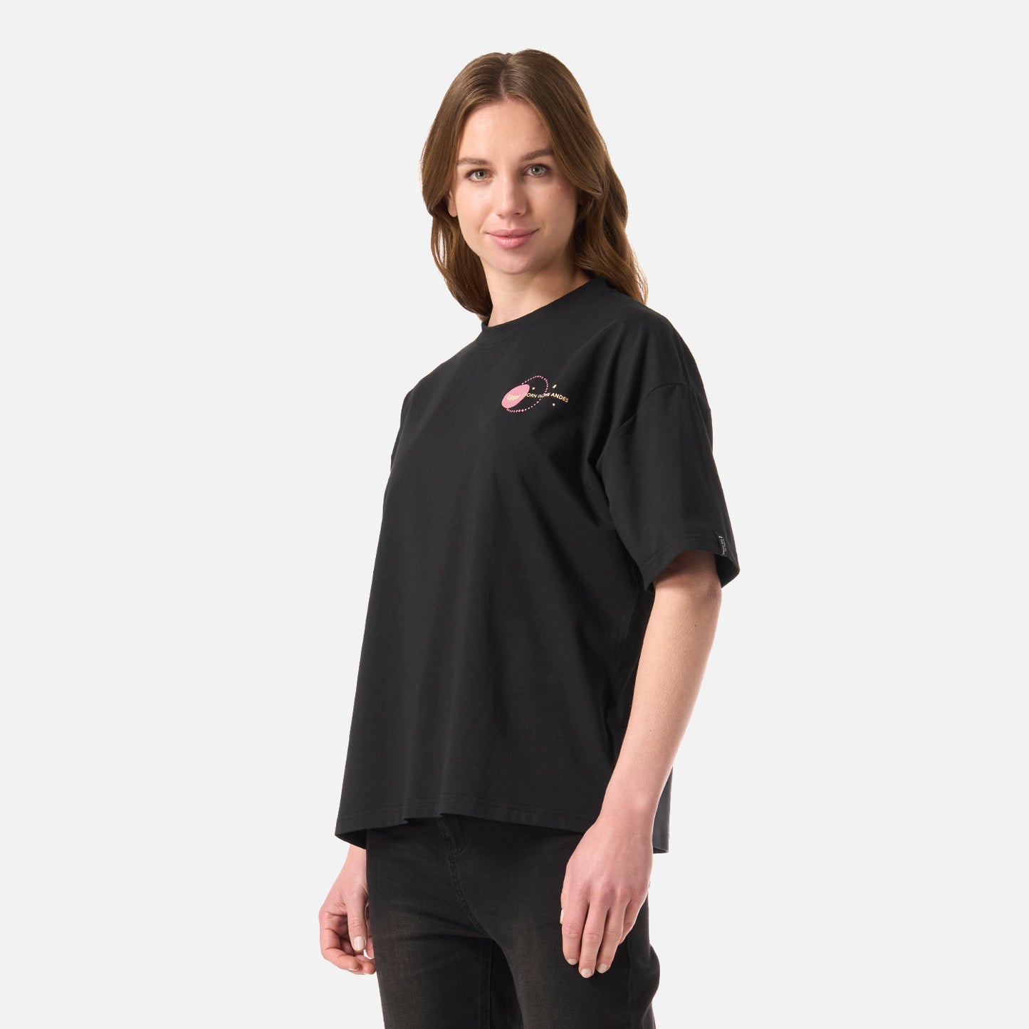 Polera Mujer Sun Sorona T-Shirt Negro Lippi