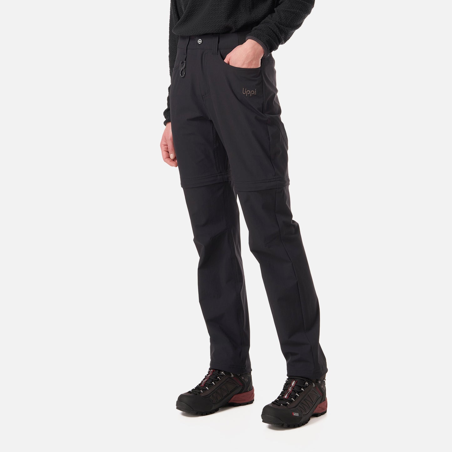 Pantalón Mujer Lennox Q-Dry Mix-2 Pants Negro Lippi