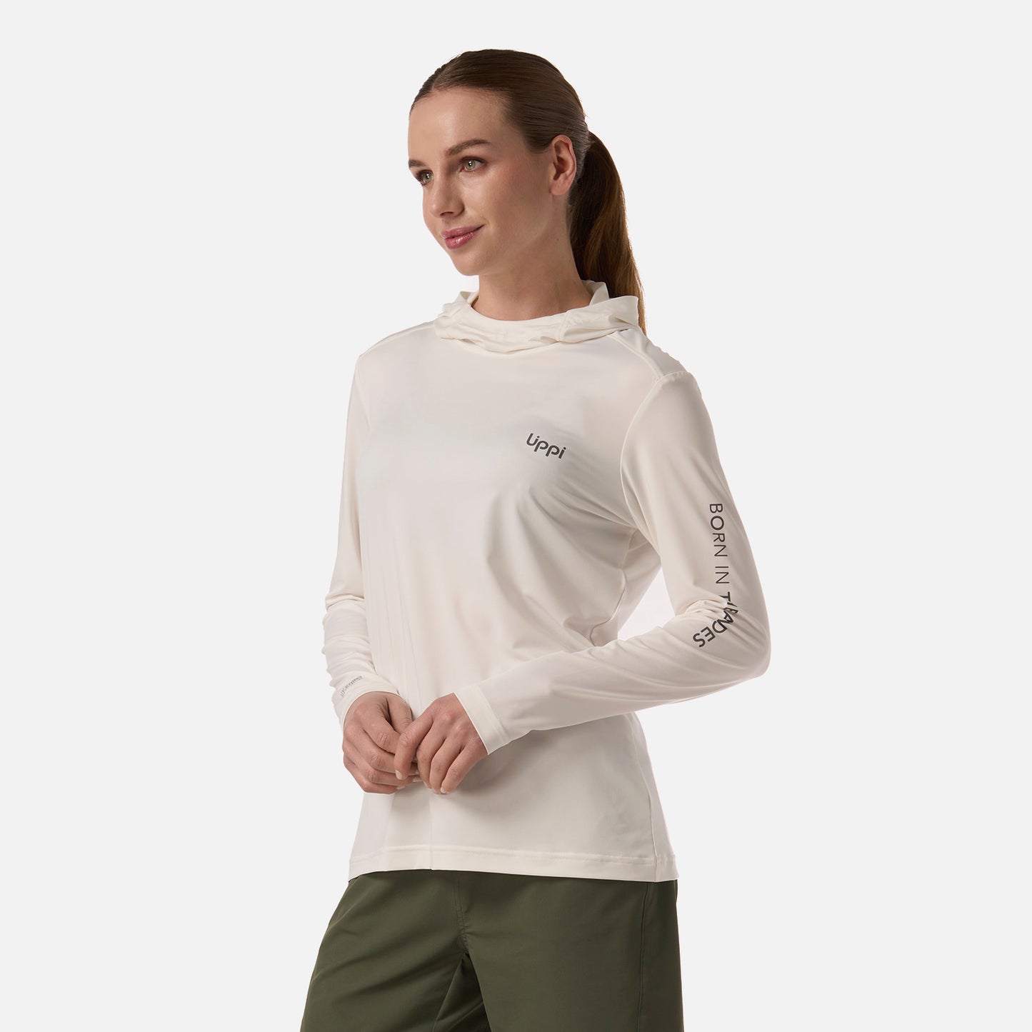Polera Mujer Sun Protection T-Shirt Blanco Lippi