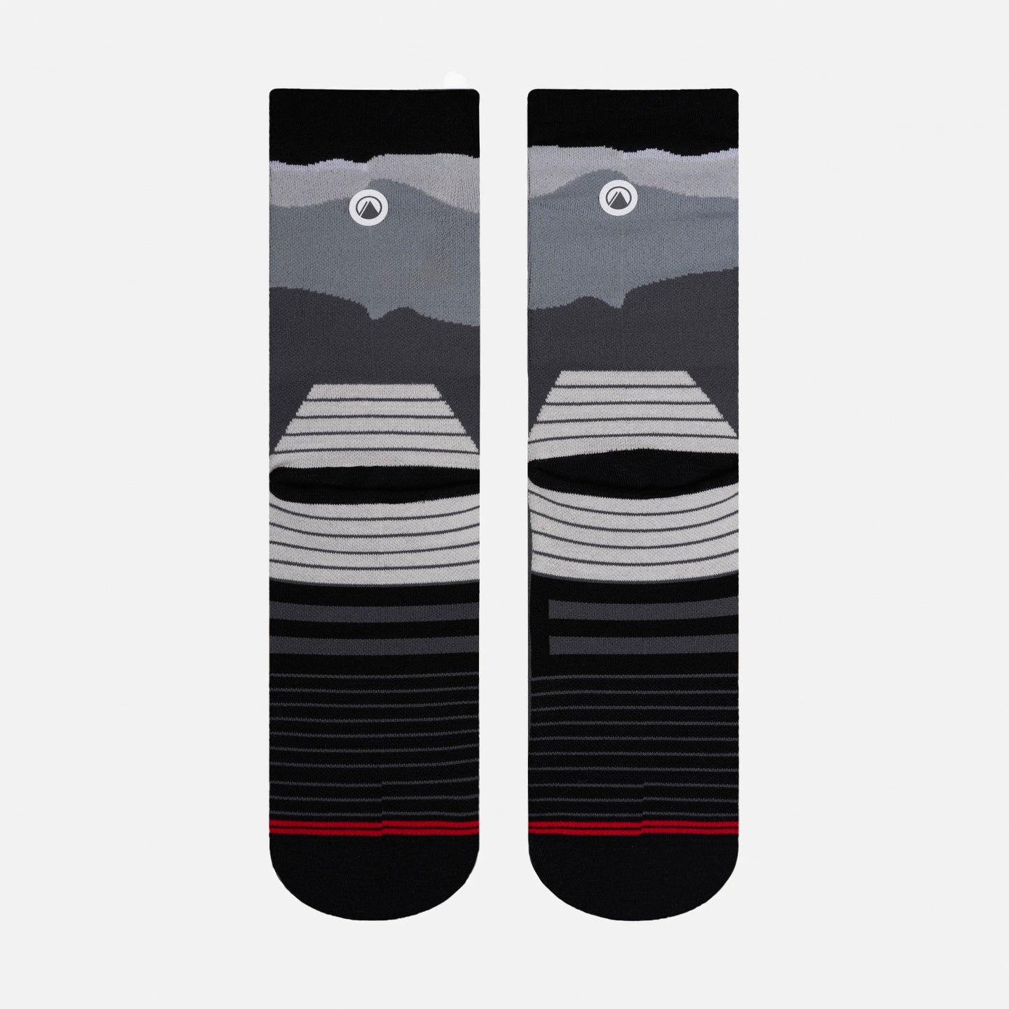 Calcetín Hombre Andes Run Socks Mid Negro Lippi