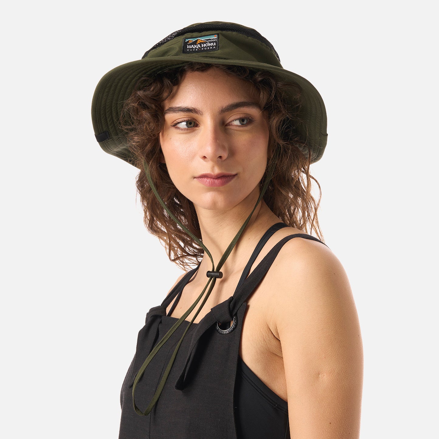 Sombrero Unisex Pensador Verde Militar Haka Honu