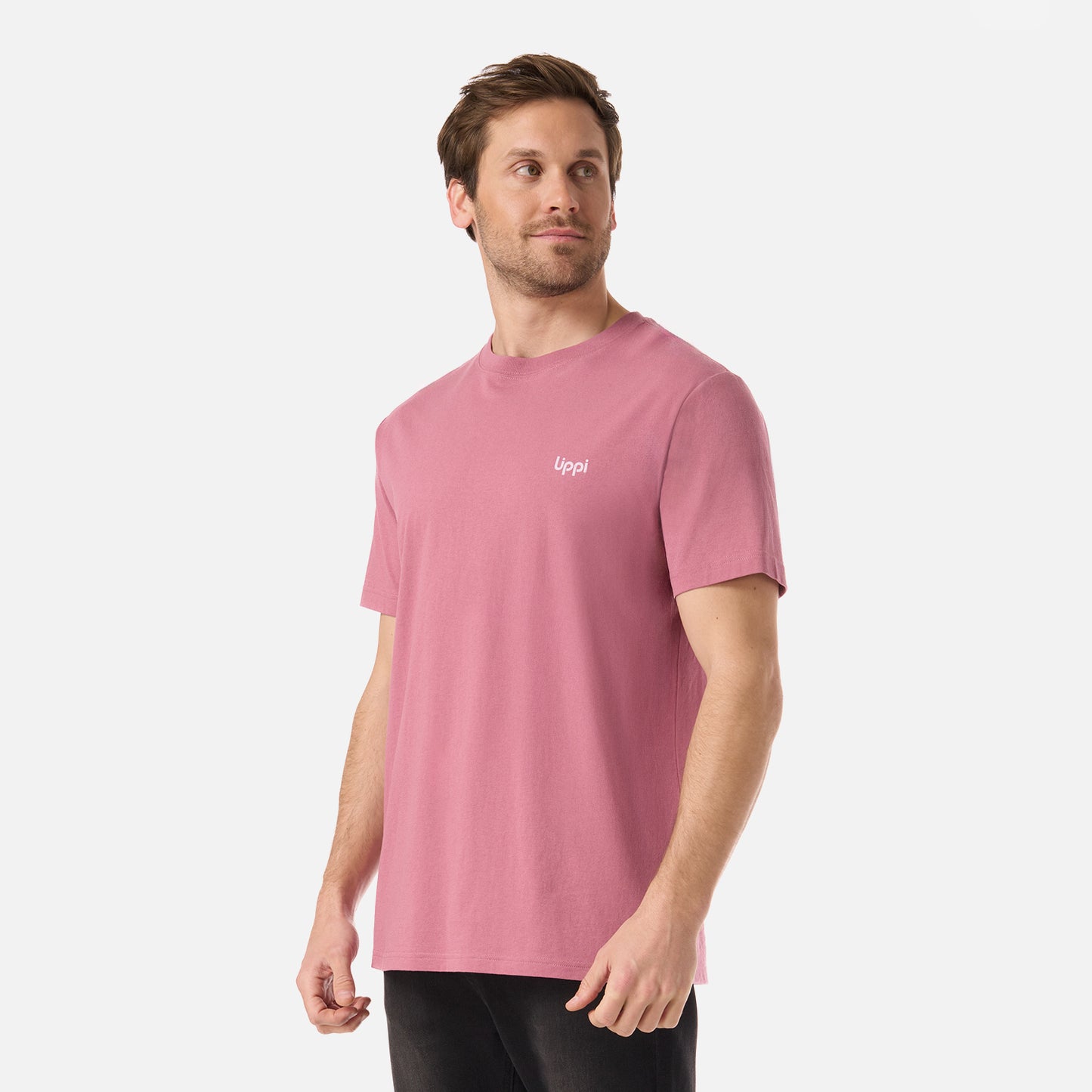 Polera Hombre Ulmo T-Shirt Rosa Oscuro Lippi