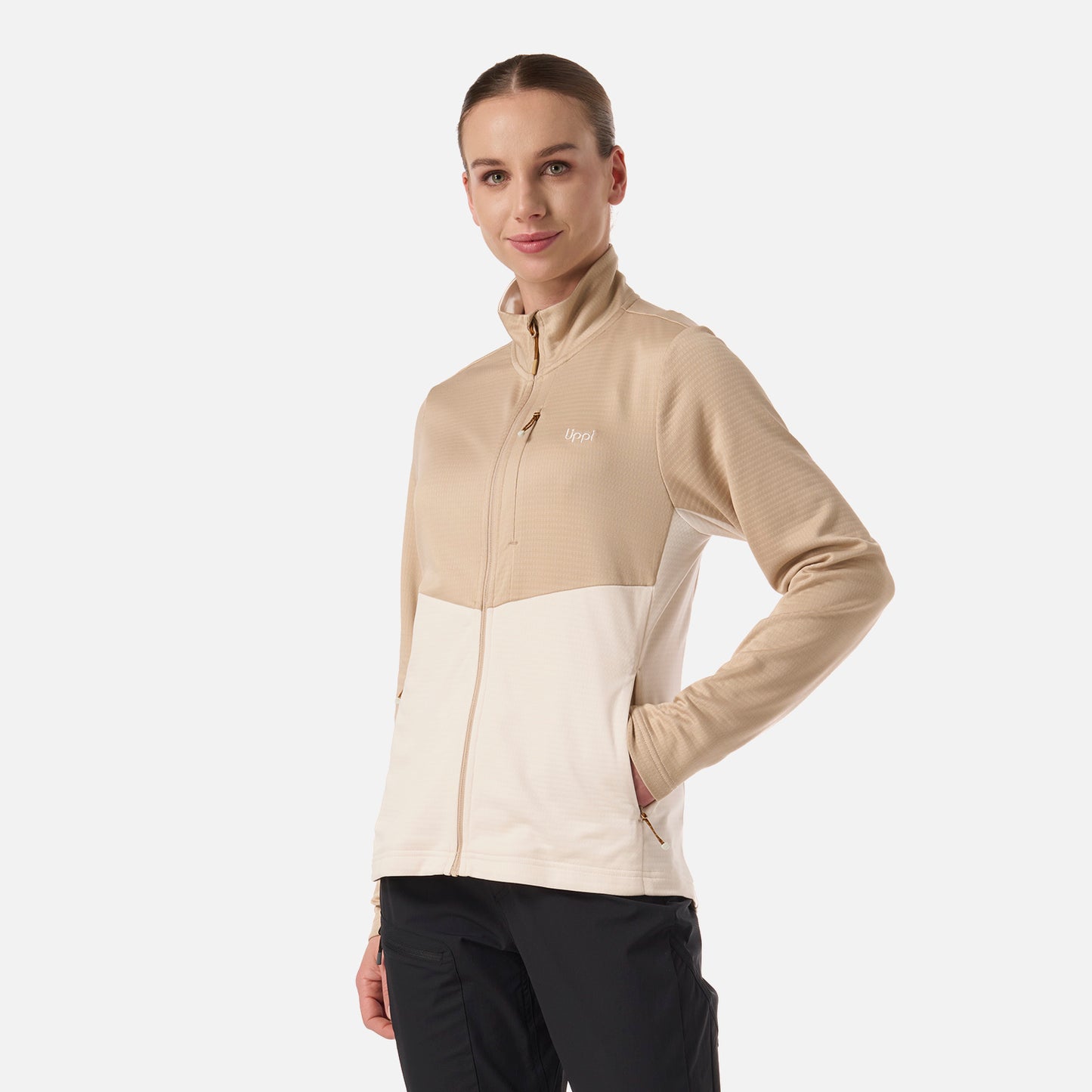 Polerón Mujer Numan Nano-F Jacket Beige Lippi