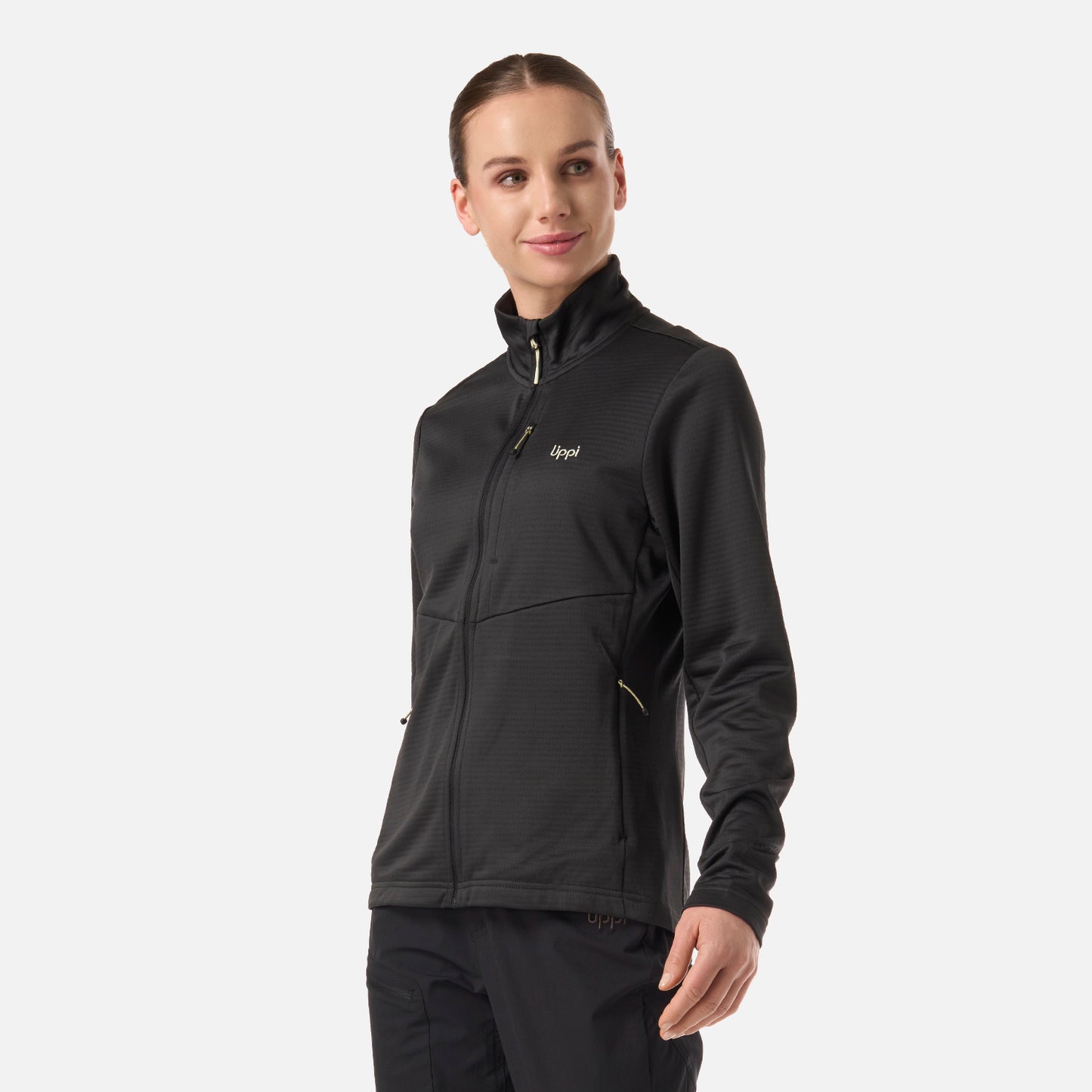 Polerón Mujer Numan Nano-F Jacket Negro Lippi
