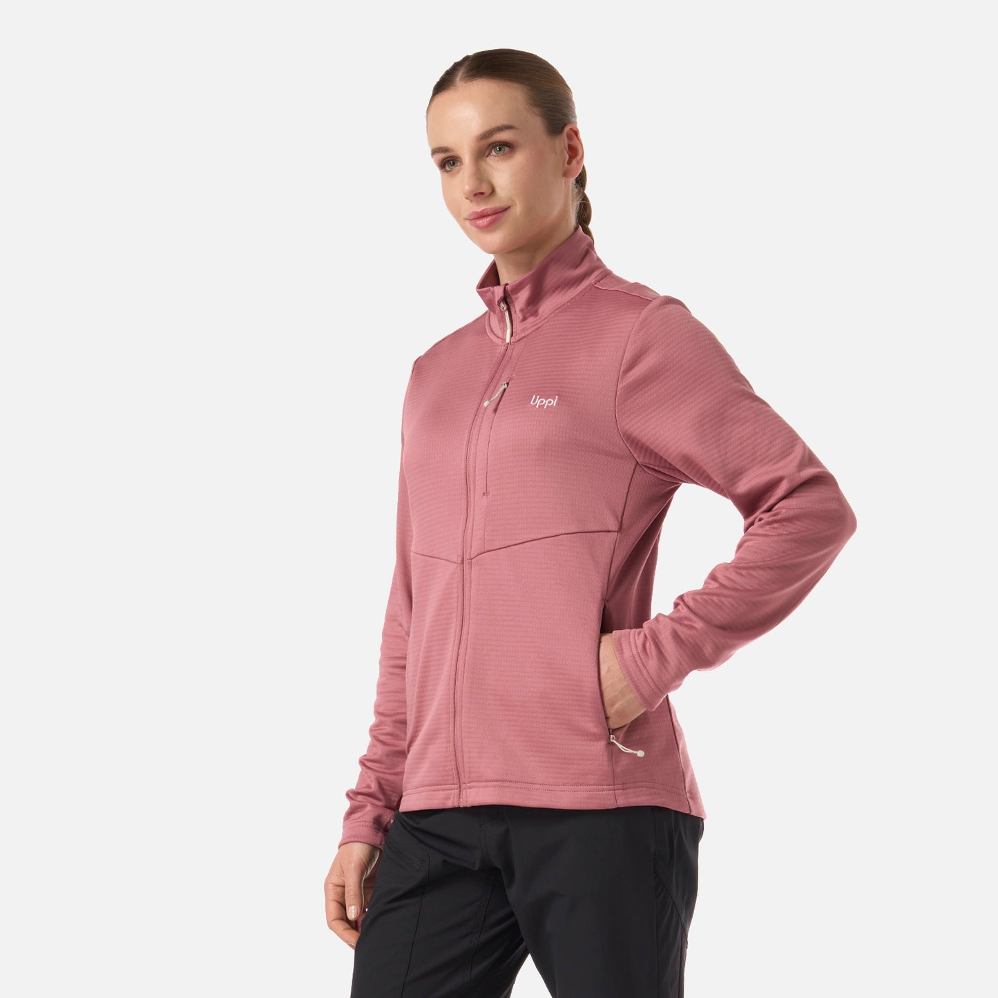 Polerón Mujer Numan Nano-F Jacket Rosa Oscuro Lippi