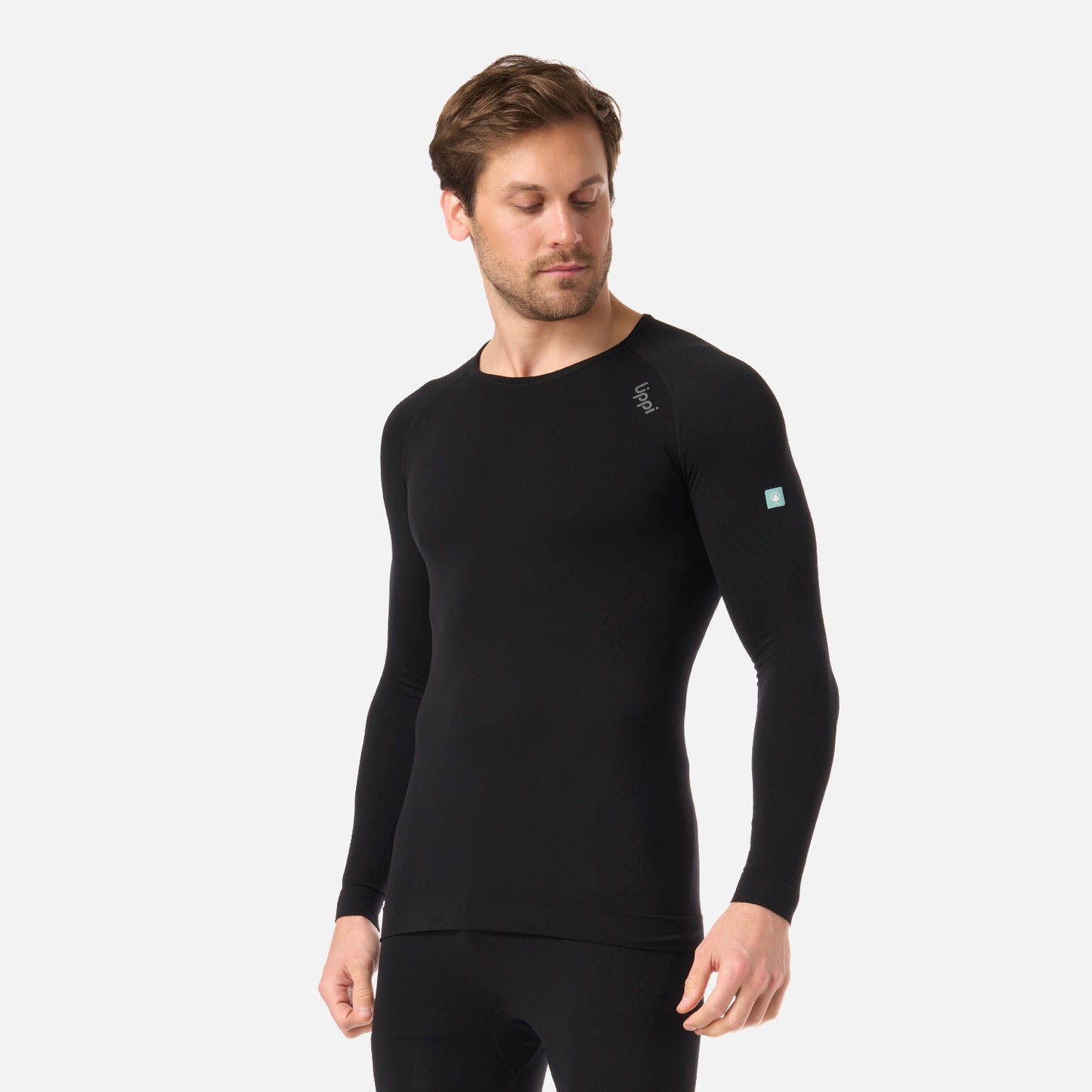 Primera Capa Hombre Skintec Active Q-Dry Top Negro Lippi