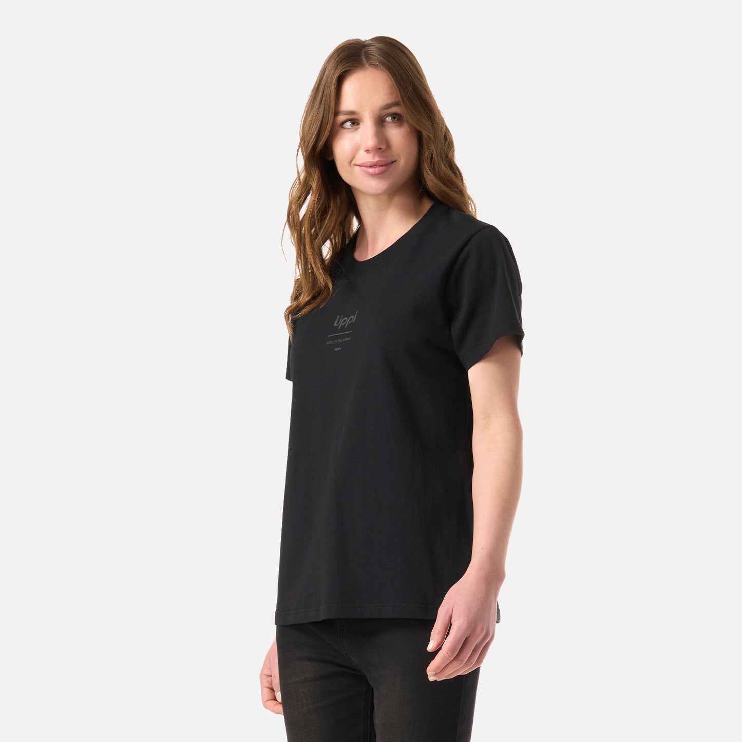 Polera Mujer Ulmo Mid Point T-Shirt Negro Lippi