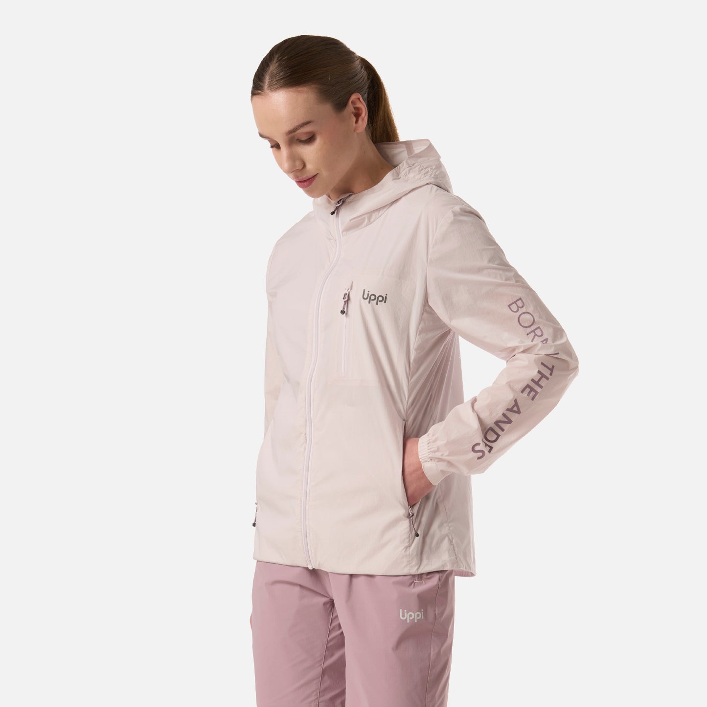 Chaqueta Mujer Air Windblock Jacket Lila Lippi