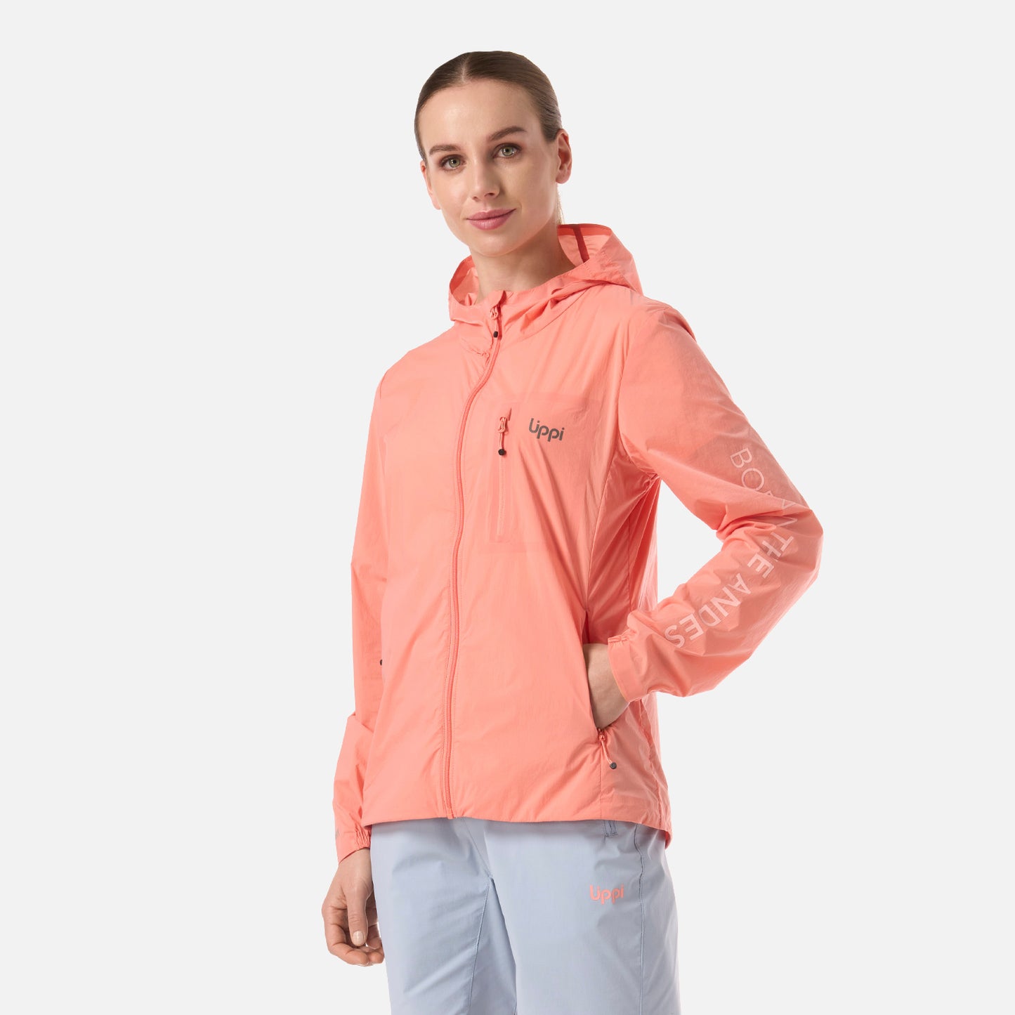 Chaqueta Mujer Air Windblock Jacket Salmon Lippi